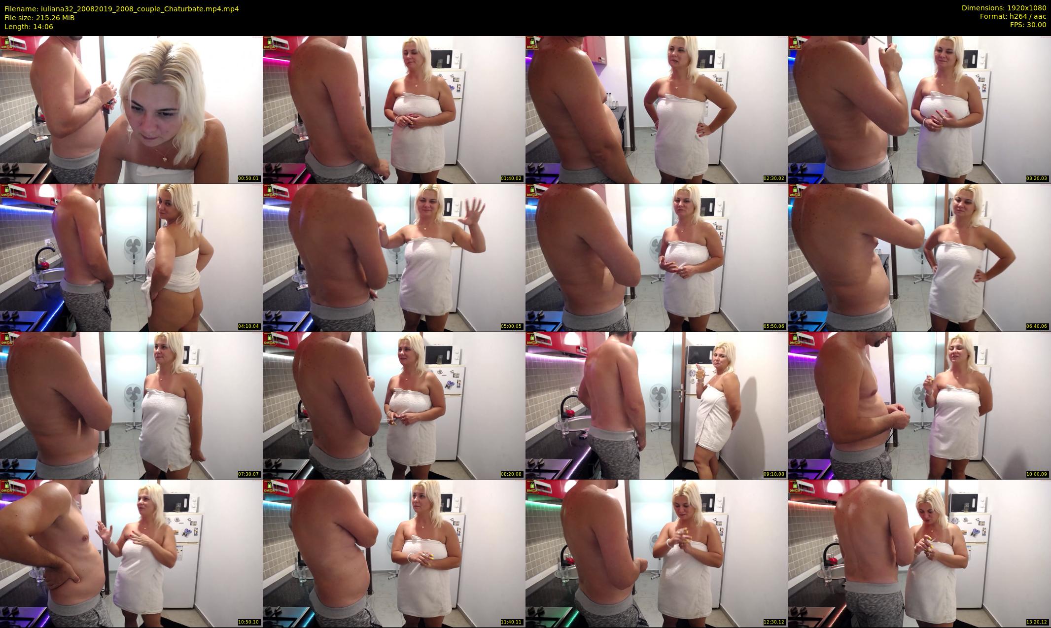iuliana32 — 15 minute Chaturbate couple cam show recording, 1080p, Aug 20, 2019