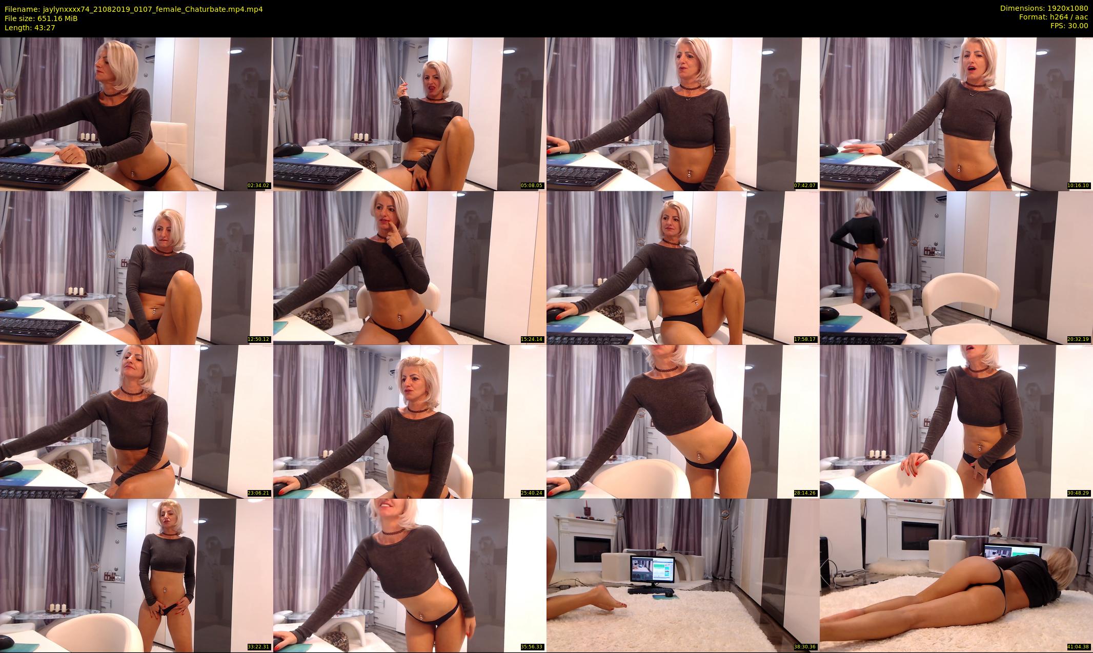 jaylynxxxx74 — 44 minute Chaturbate female cam show recording, 1080p, Aug 21, 2019