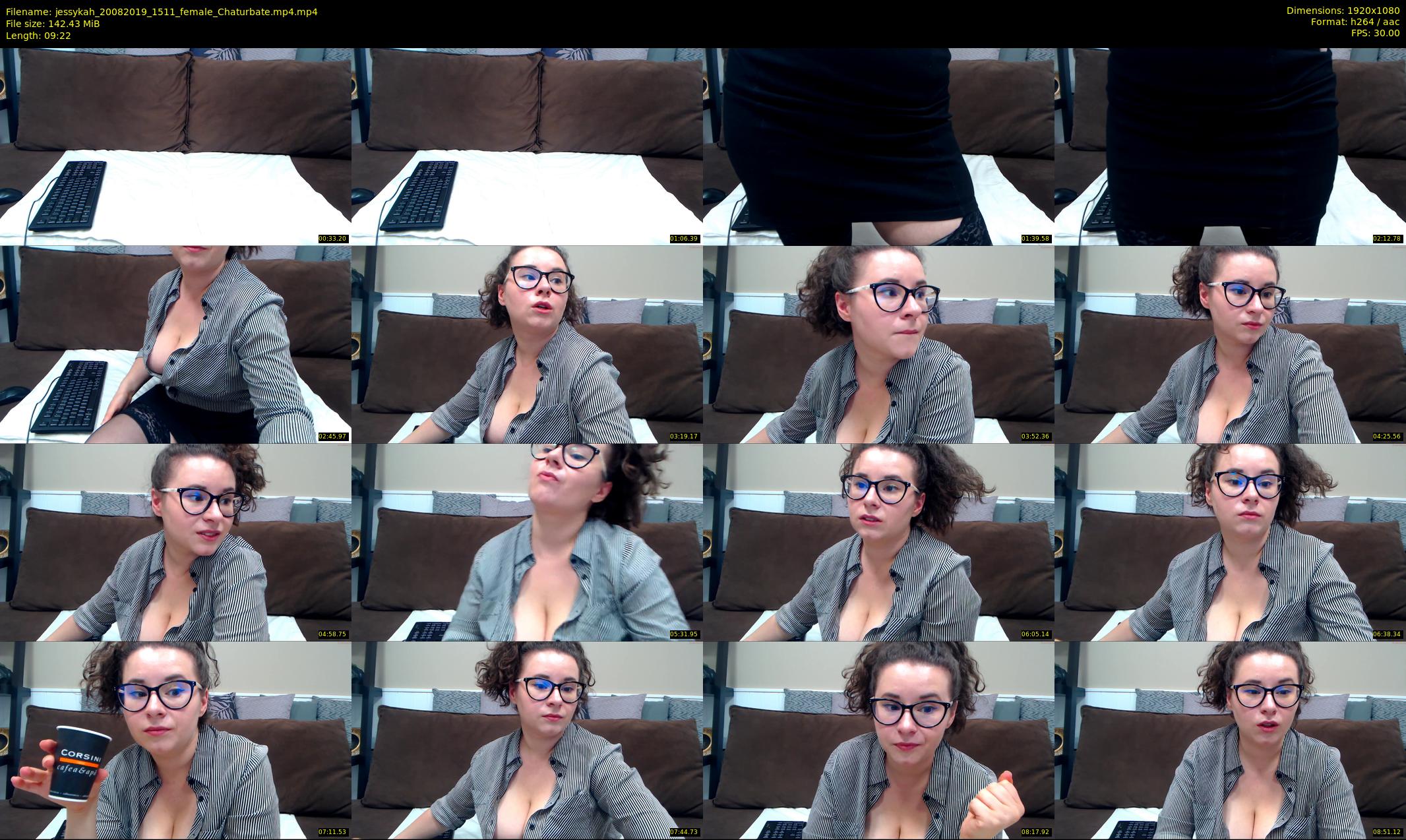 jessykah — 10 minute Chaturbate female cam show recording, 1080p, Aug 20, 2019