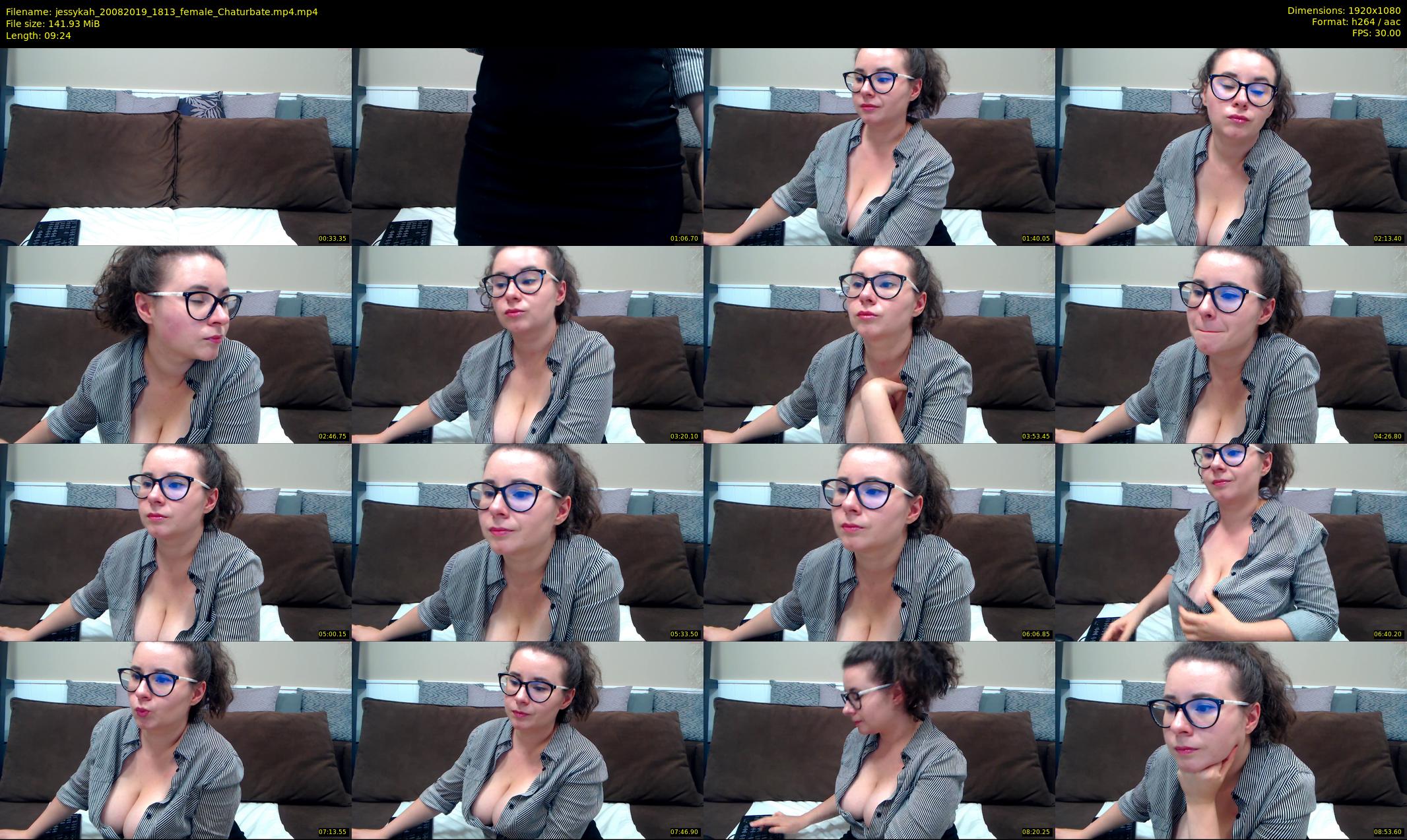 jessykah — 10 minute Chaturbate female cam show recording, 1080p, Aug 20, 2019