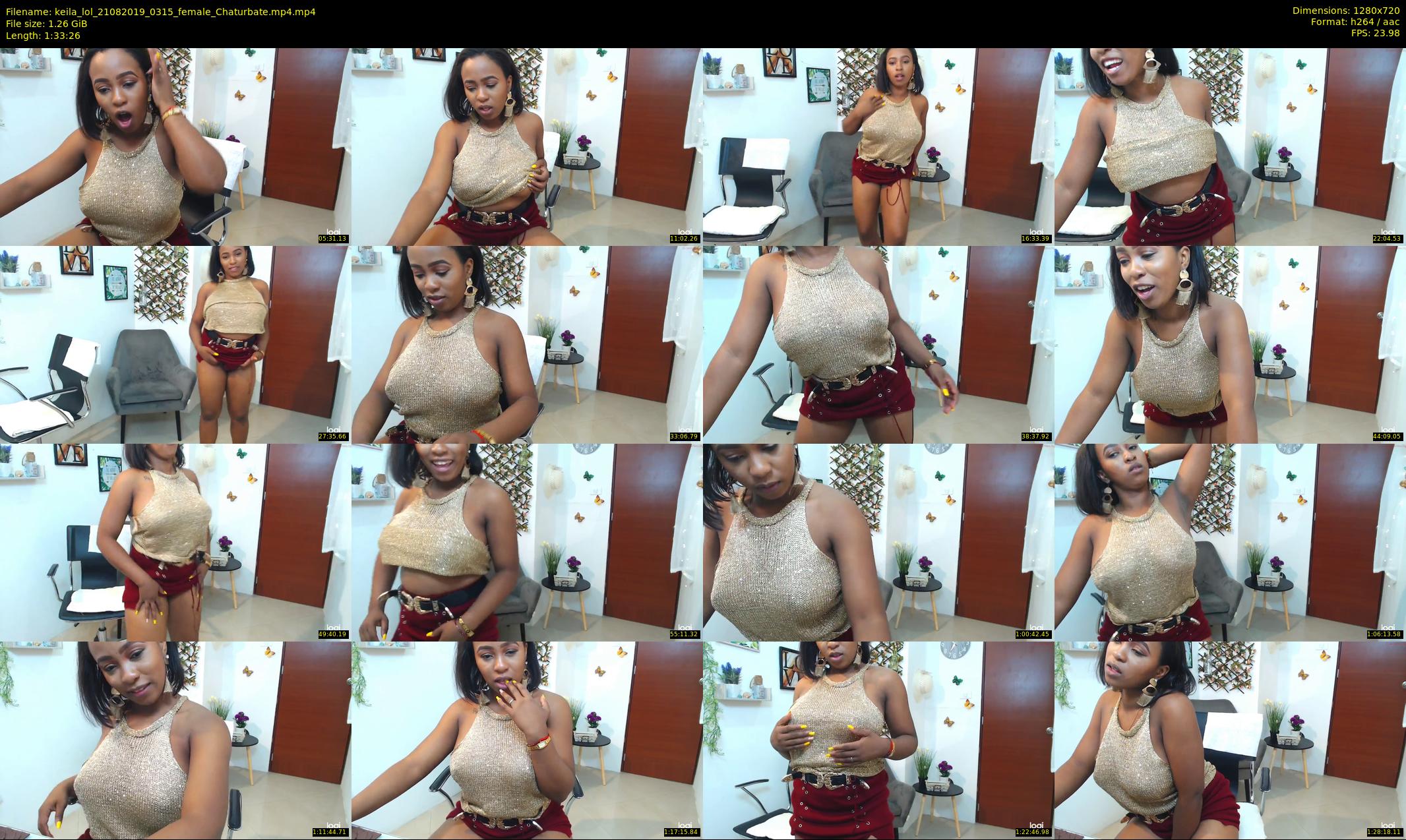 keila_lol — 94 minute Chaturbate female cam show recording, 720p, Aug 21, 2019