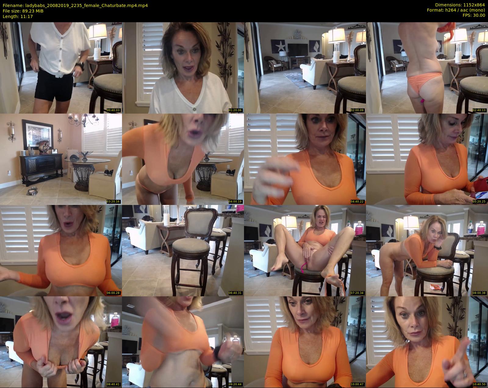 ladybabs — 12 minute Chaturbate female cam show recording, 720p, Aug 20, 2019