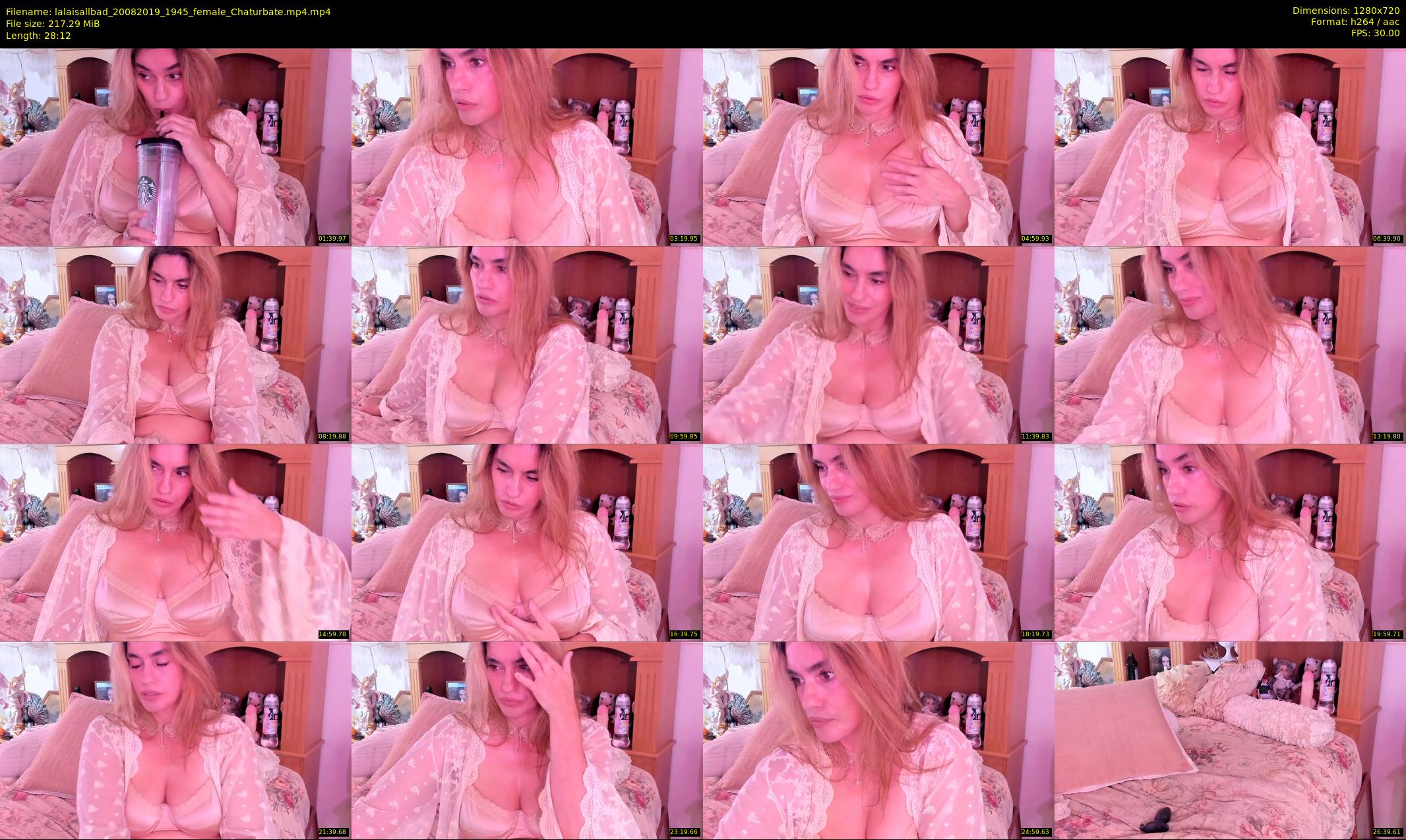 lalaisallbad — 29 minute Chaturbate female cam show recording, 720p, Aug 20, 2019