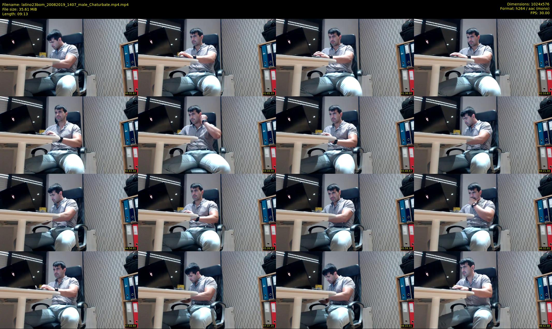 latino23bom — 10 minute Chaturbate male cam show recording, 480p, Aug 20, 2019