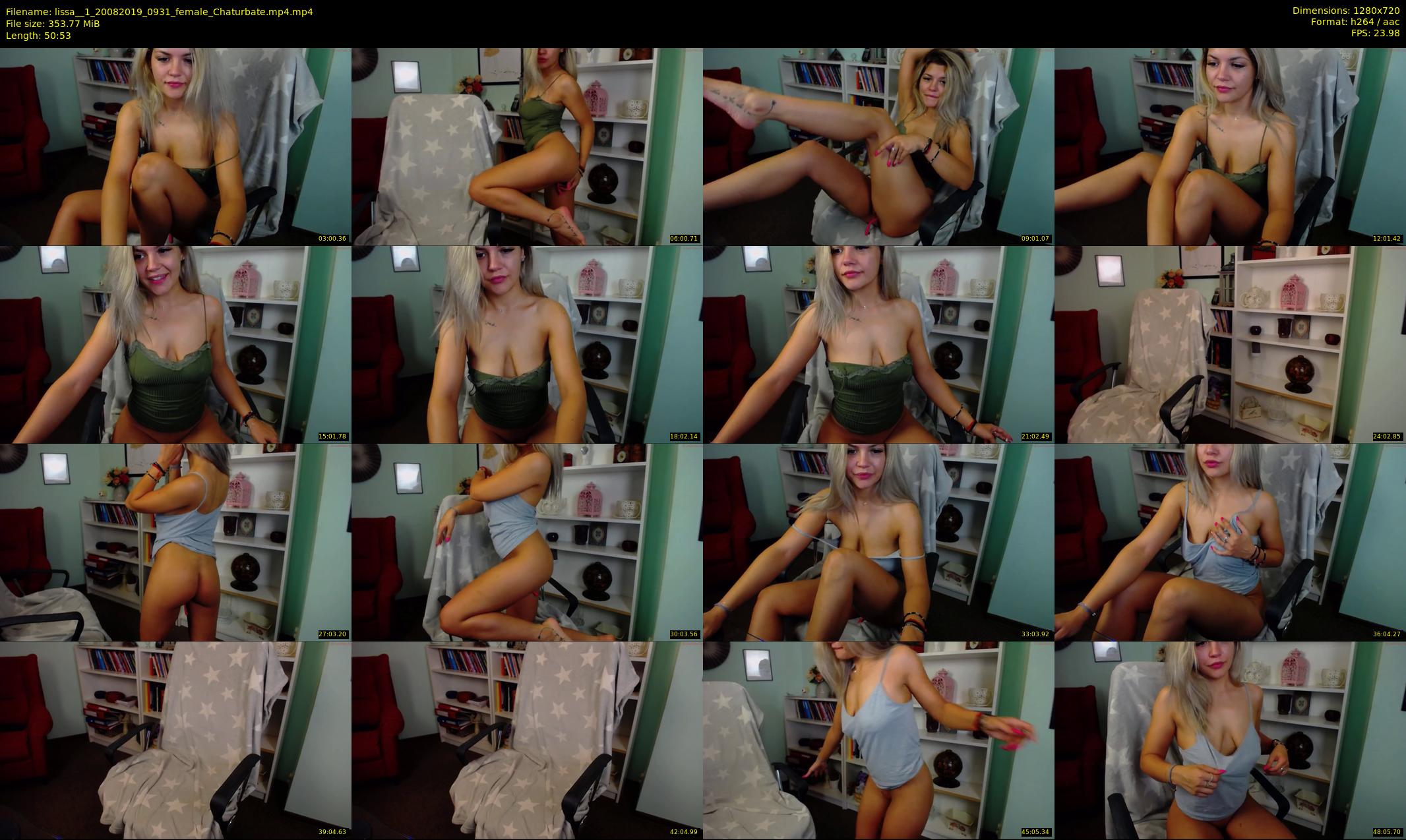 lissa__1 — 51 minute Chaturbate female cam show recording, 720p, Aug 20, 2019