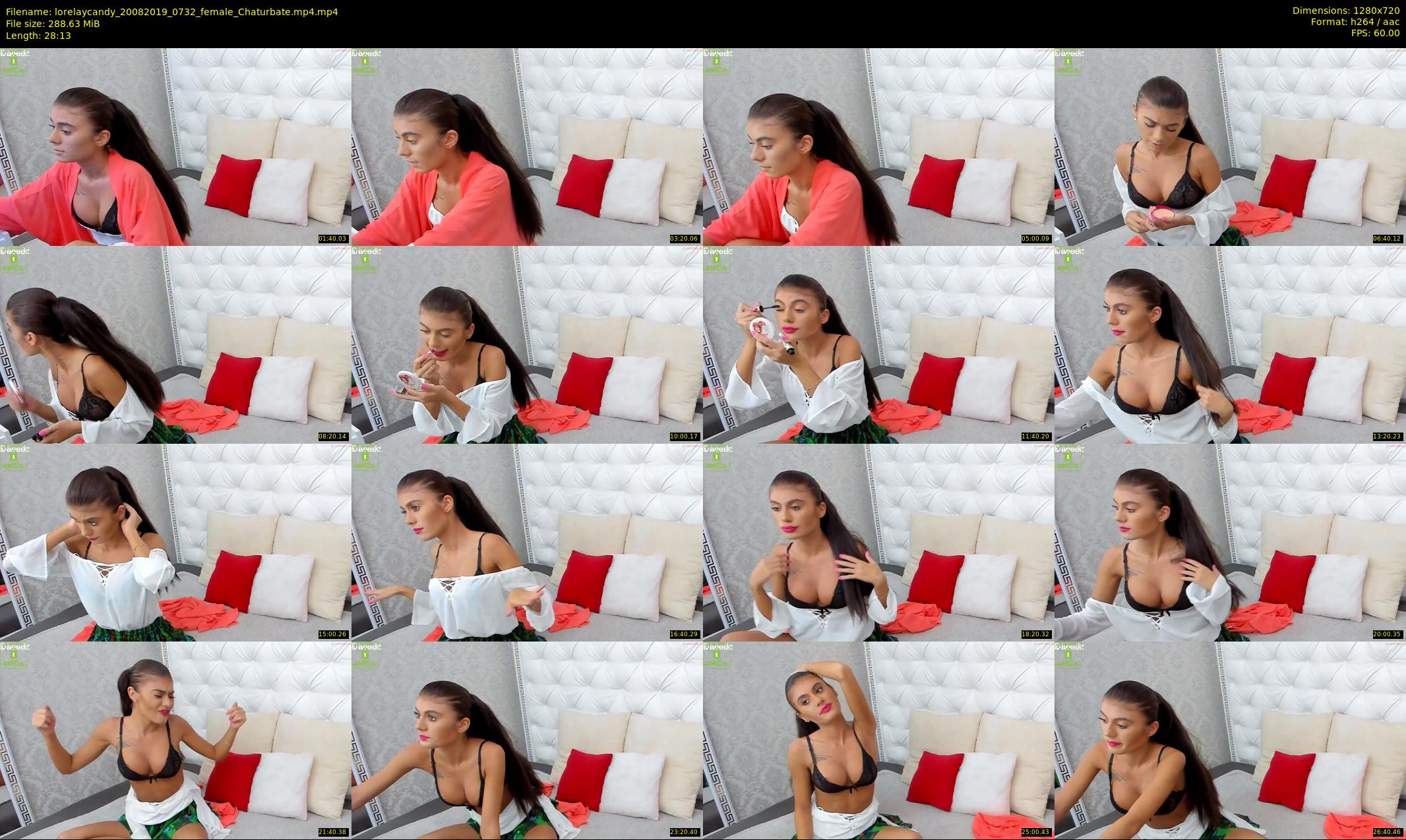 lorelaycandy — 29 minute Chaturbate female cam show recording, 720p, Aug 20, 2019