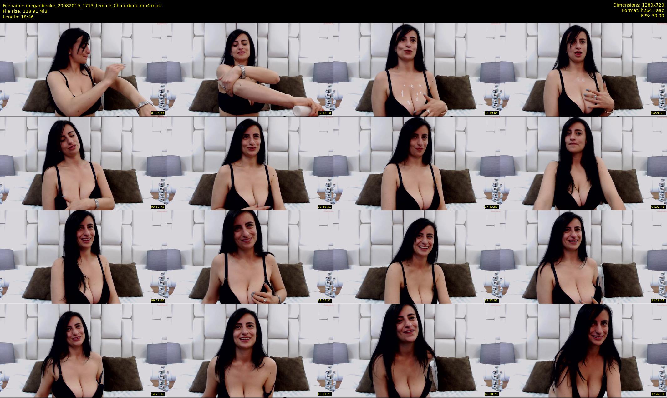 meganbeake — 19 minute Chaturbate female cam show recording, 720p, Aug 20, 2019