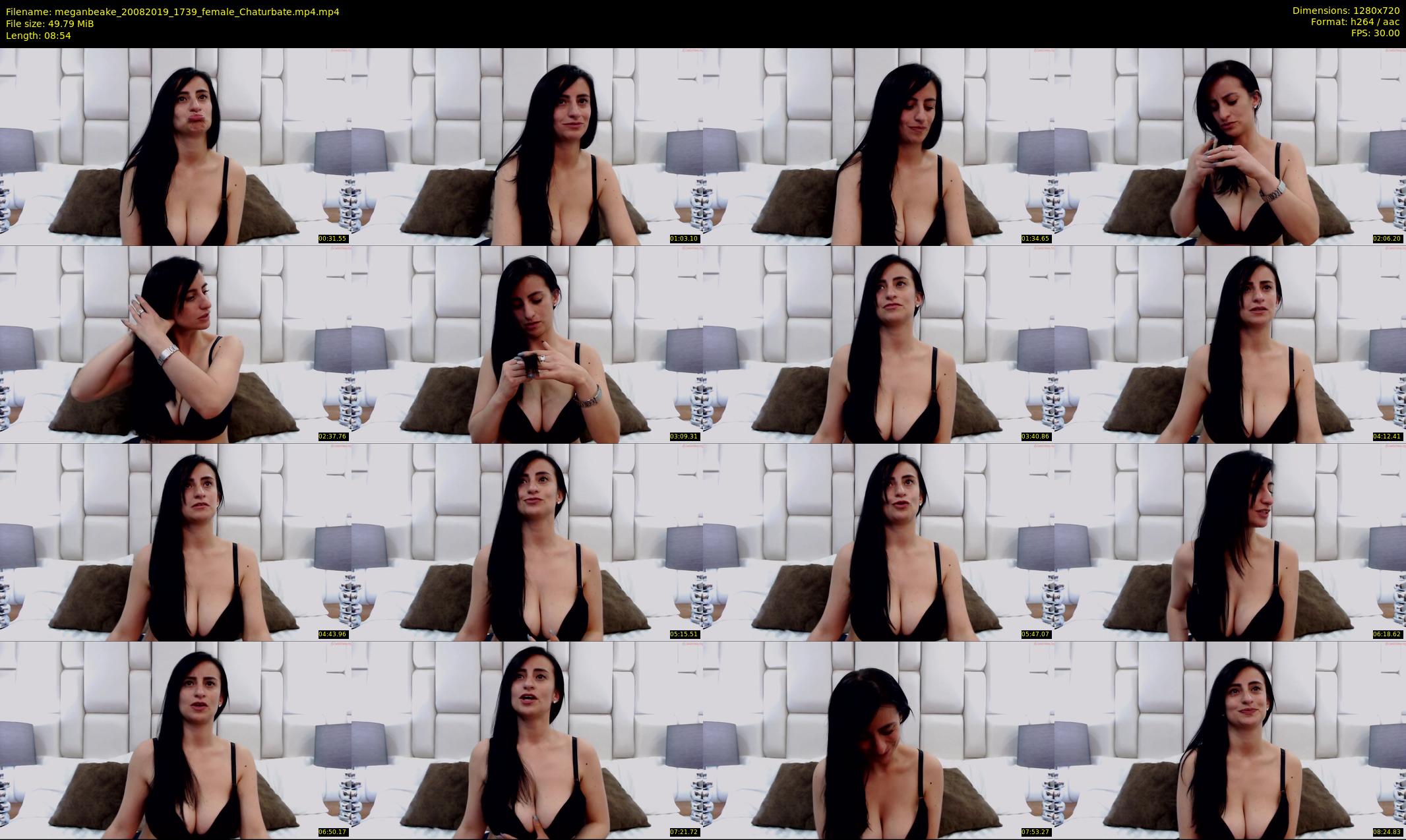 meganbeake — 9 minute Chaturbate female cam show recording, 720p, Aug 20, 2019