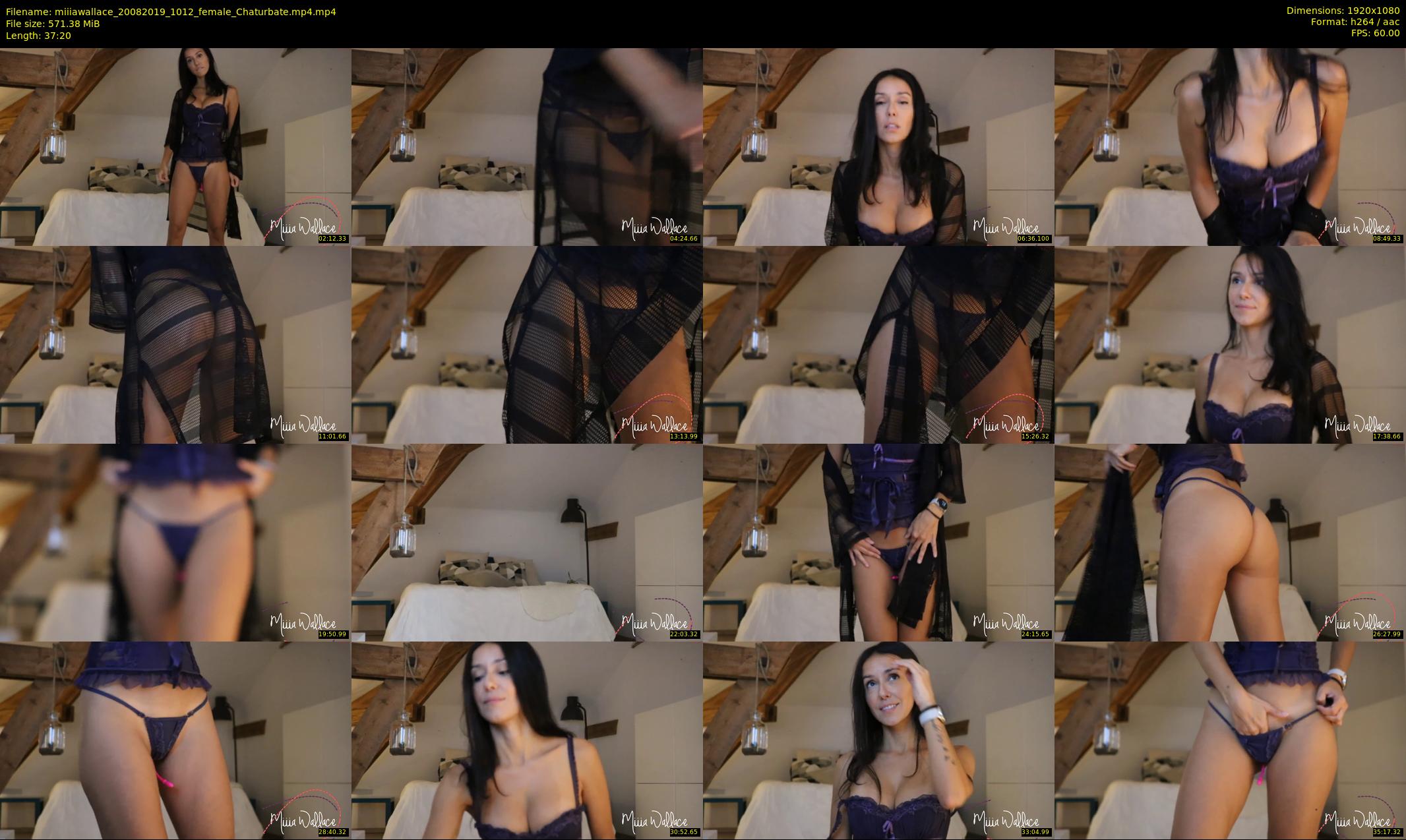miiiawallace — 38 minute Chaturbate female cam show recording, 1080p, Aug 20, 2019