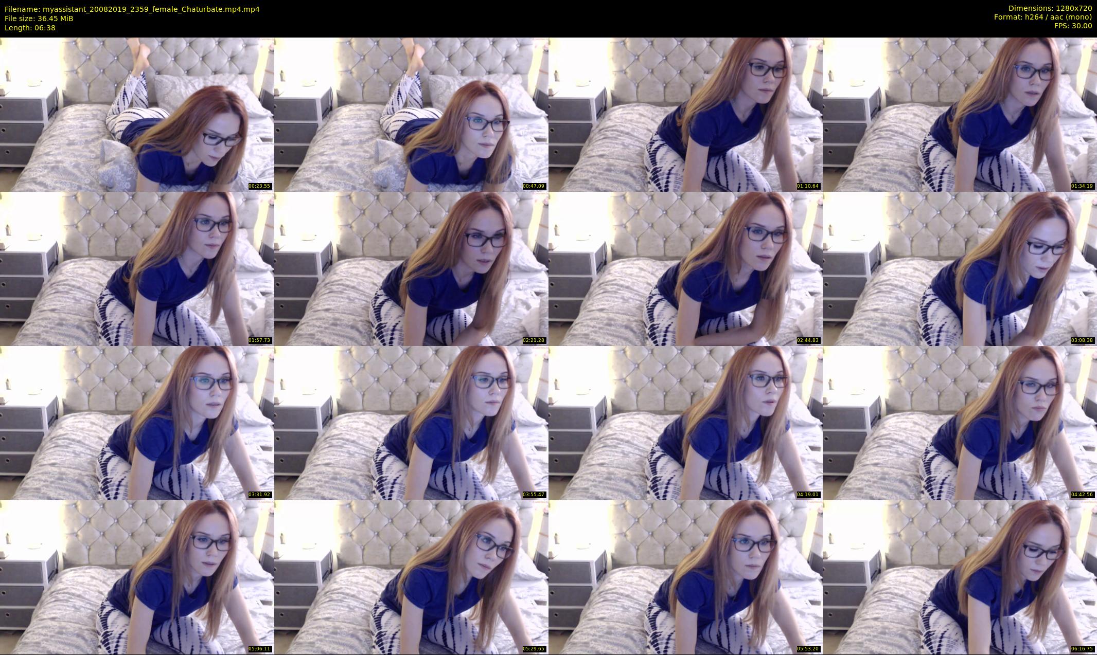 myassistant — 7 minute Chaturbate female cam show recording, 720p, Aug 20, 2019