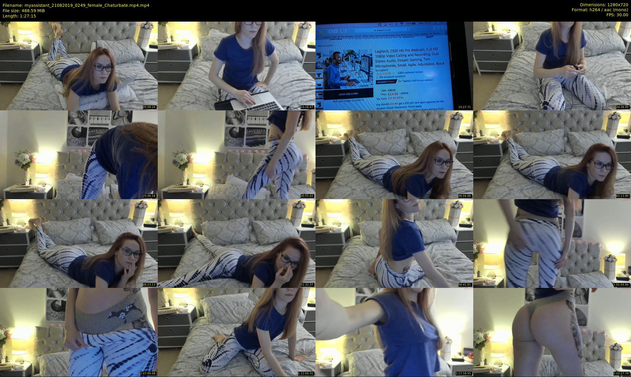 myassistant — 88 minute Chaturbate female cam show recording, 720p, Aug 21, 2019