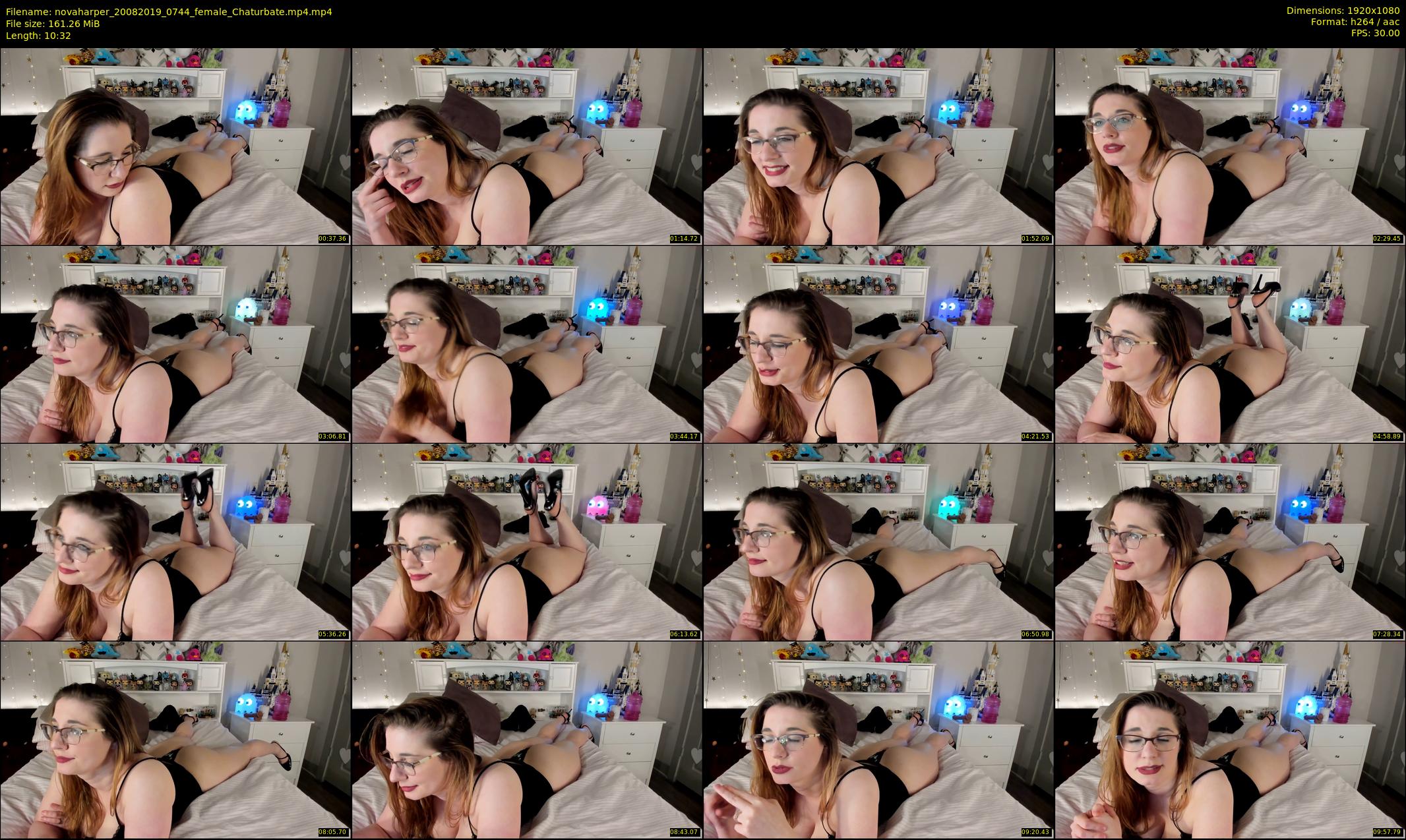 novaharper — 11 minute Chaturbate female cam show recording, 1080p, Aug 20, 2019