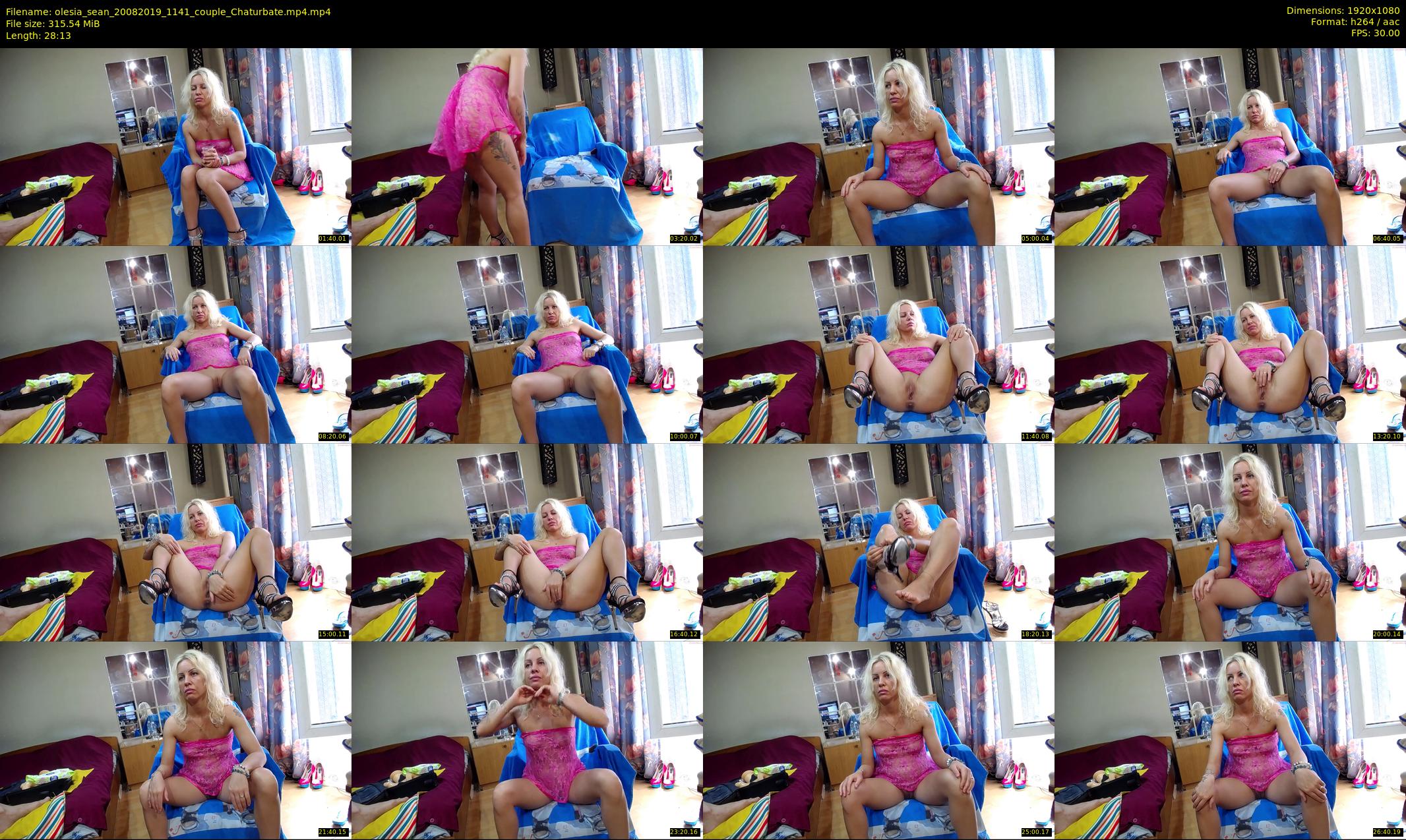 olesia_sean — 29 minute Chaturbate couple cam show recording, 1080p, Aug 20, 2019