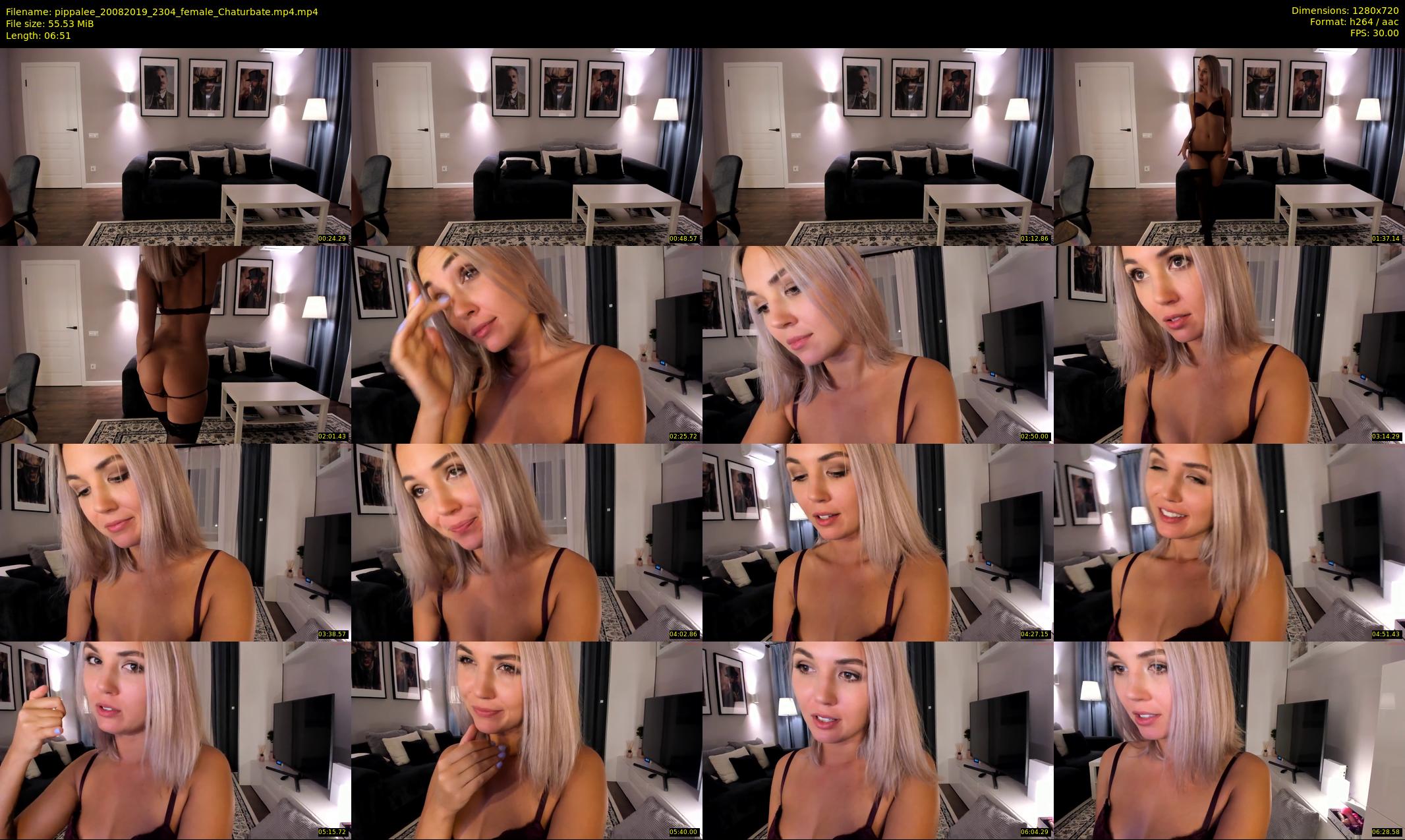 pippalee — 7 minute Chaturbate female cam show recording, 720p, Aug 20, 2019