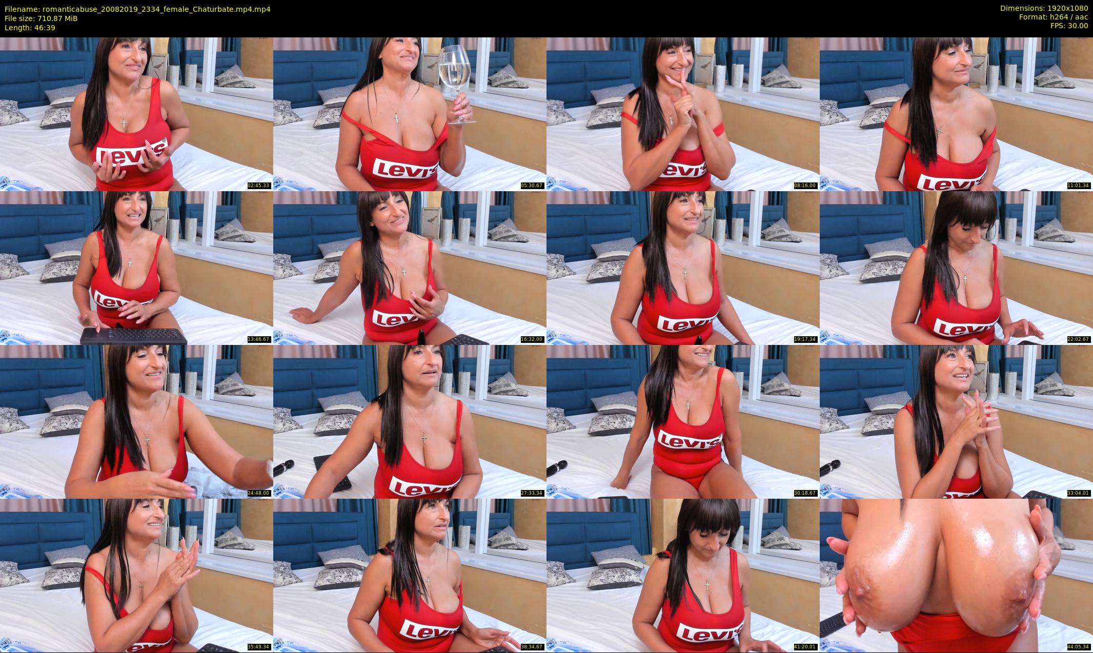 romanticabuse — 47 minute Chaturbate female cam show recording, 1080p, Aug 20, 2019