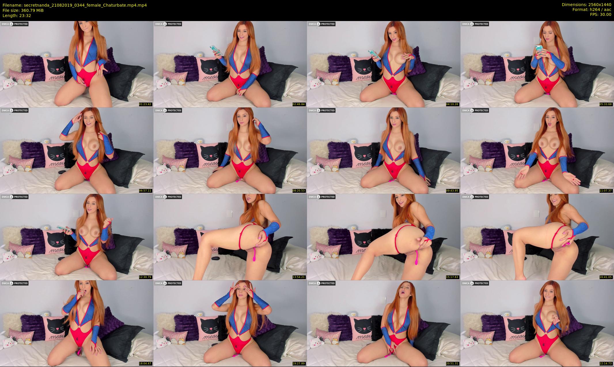 secretnanda — 24 minute Chaturbate female cam show recording, 1080p, Aug 21, 2019