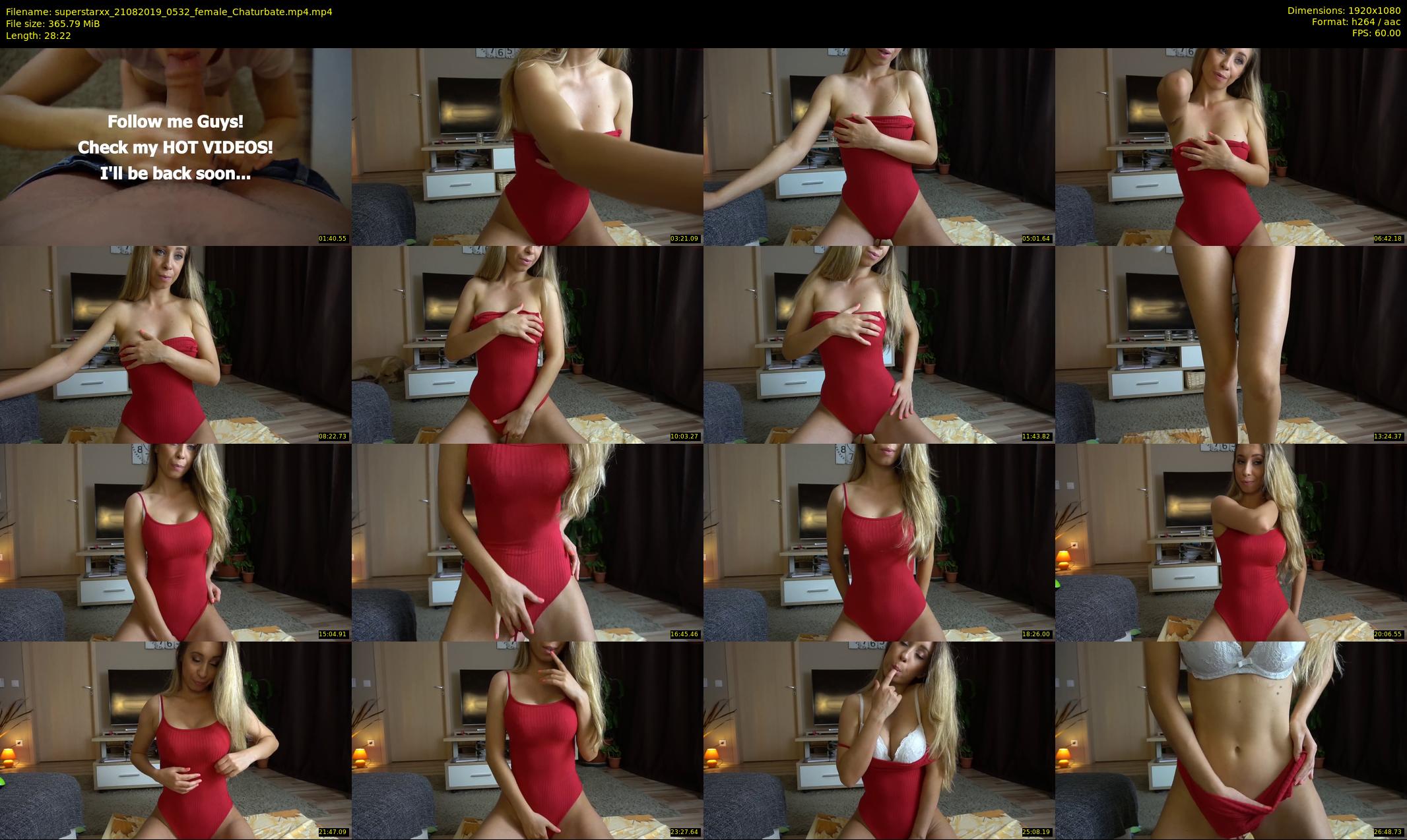 superstarxx — 29 minute Chaturbate female cam show recording, 1080p, Aug 21, 2019