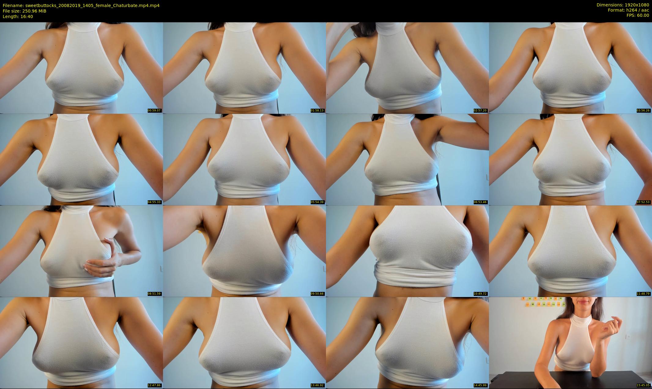 sweetbuttocks — 17 minute Chaturbate female cam show recording, 1080p, Aug 20, 2019