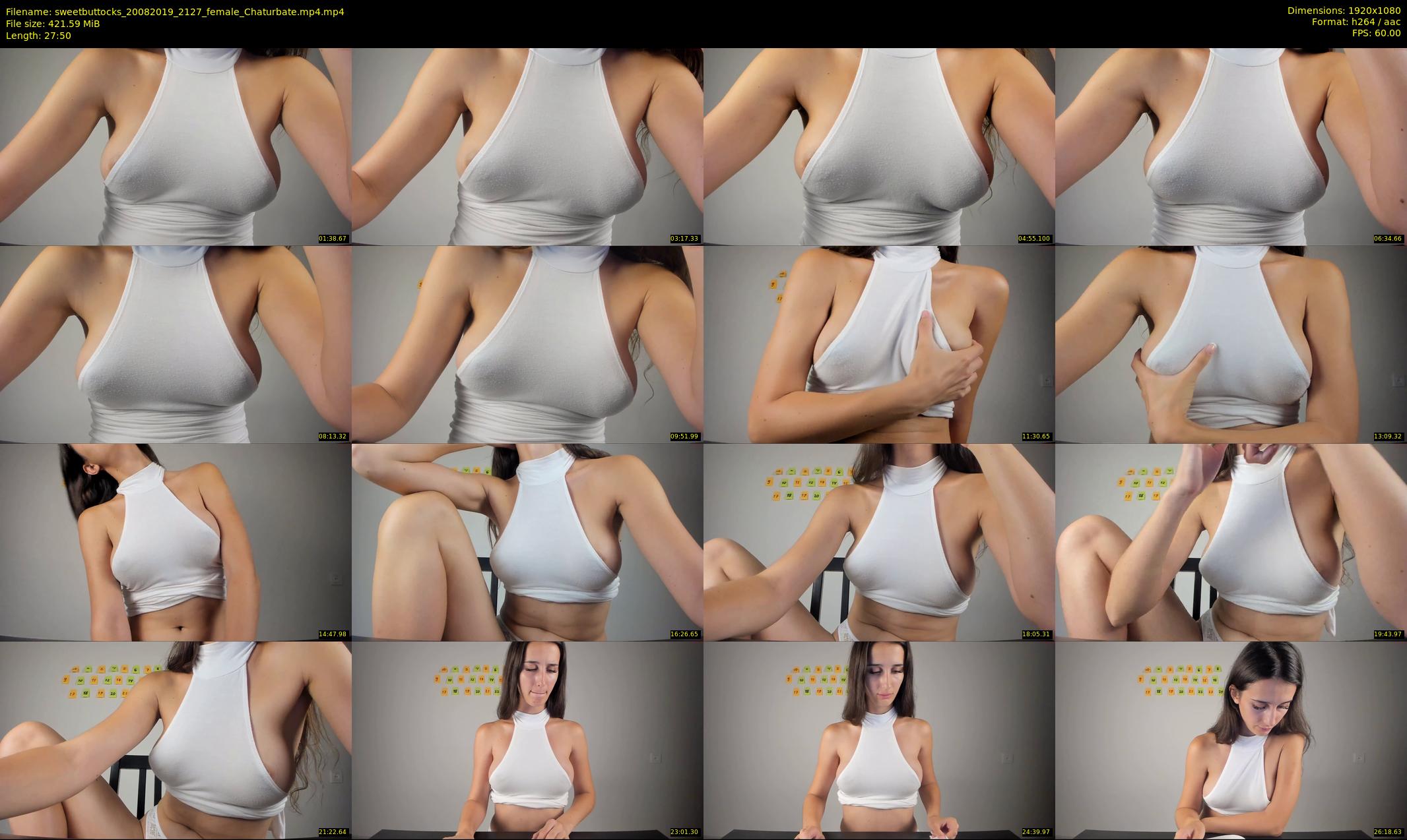 sweetbuttocks — 28 minute Chaturbate female cam show recording, 1080p, Aug 20, 2019