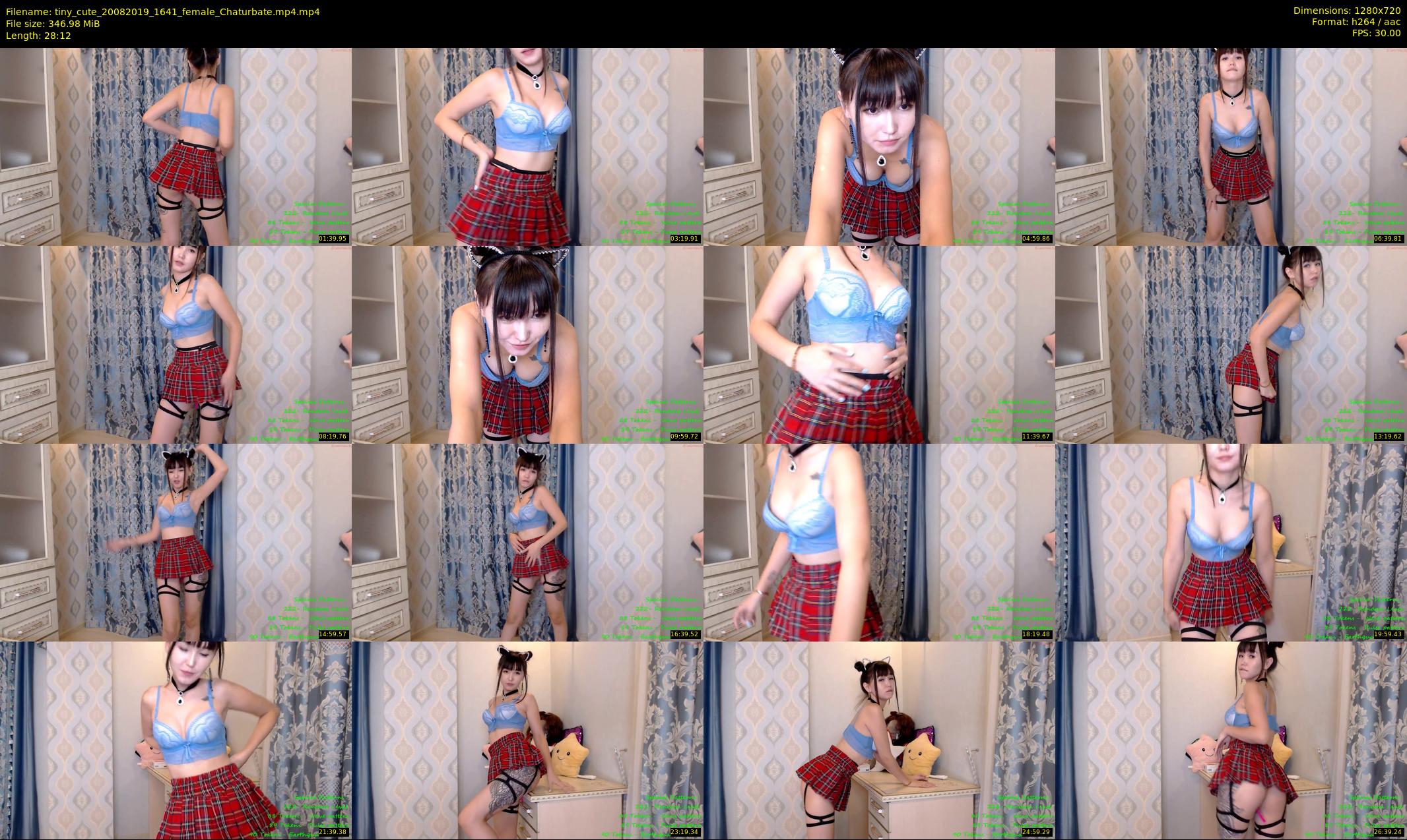 tiny_cute — 29 minute Chaturbate female cam show recording, 720p, Aug 20, 2019