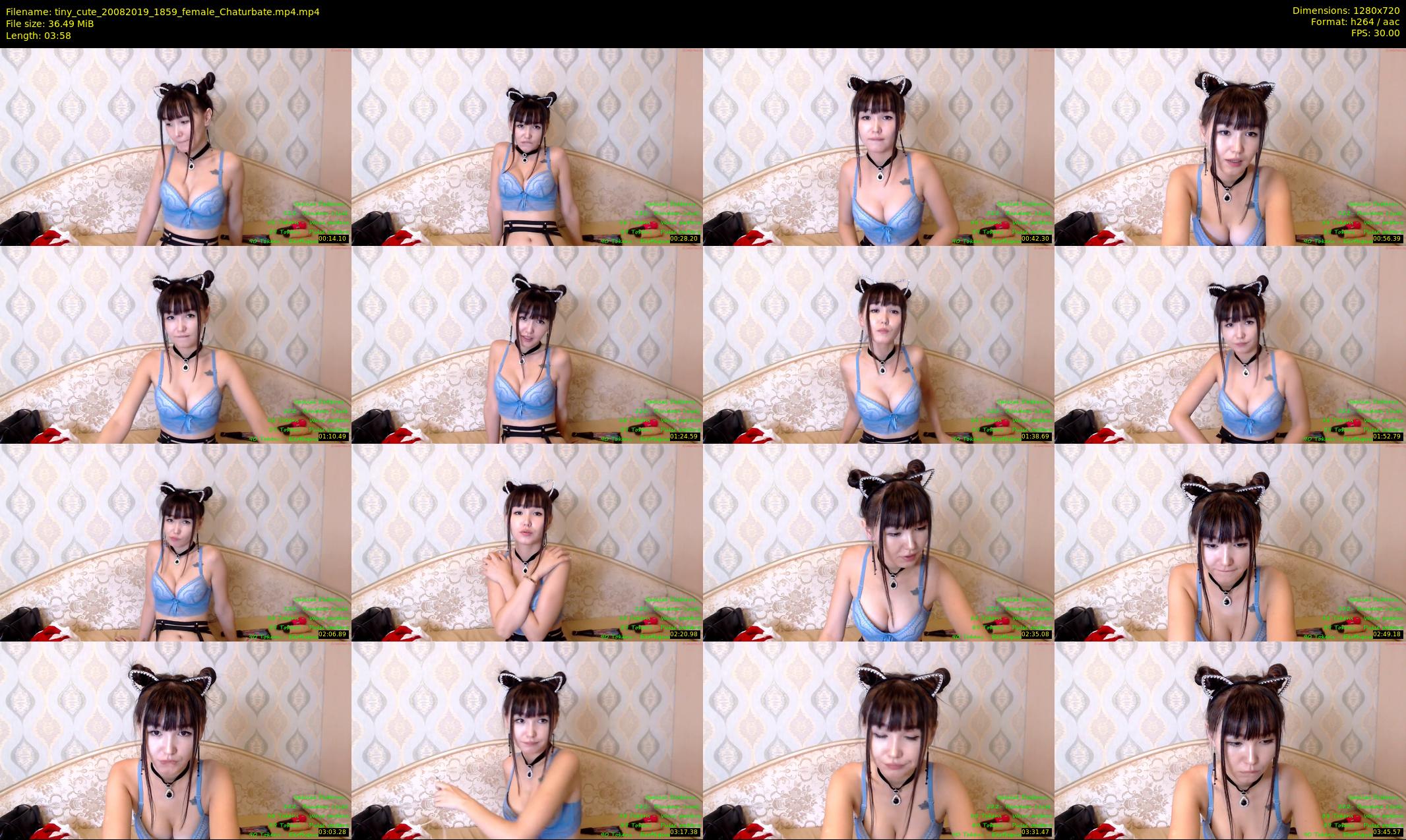 tiny_cute — 4 minute Chaturbate female cam show recording, 720p, Aug 20, 2019