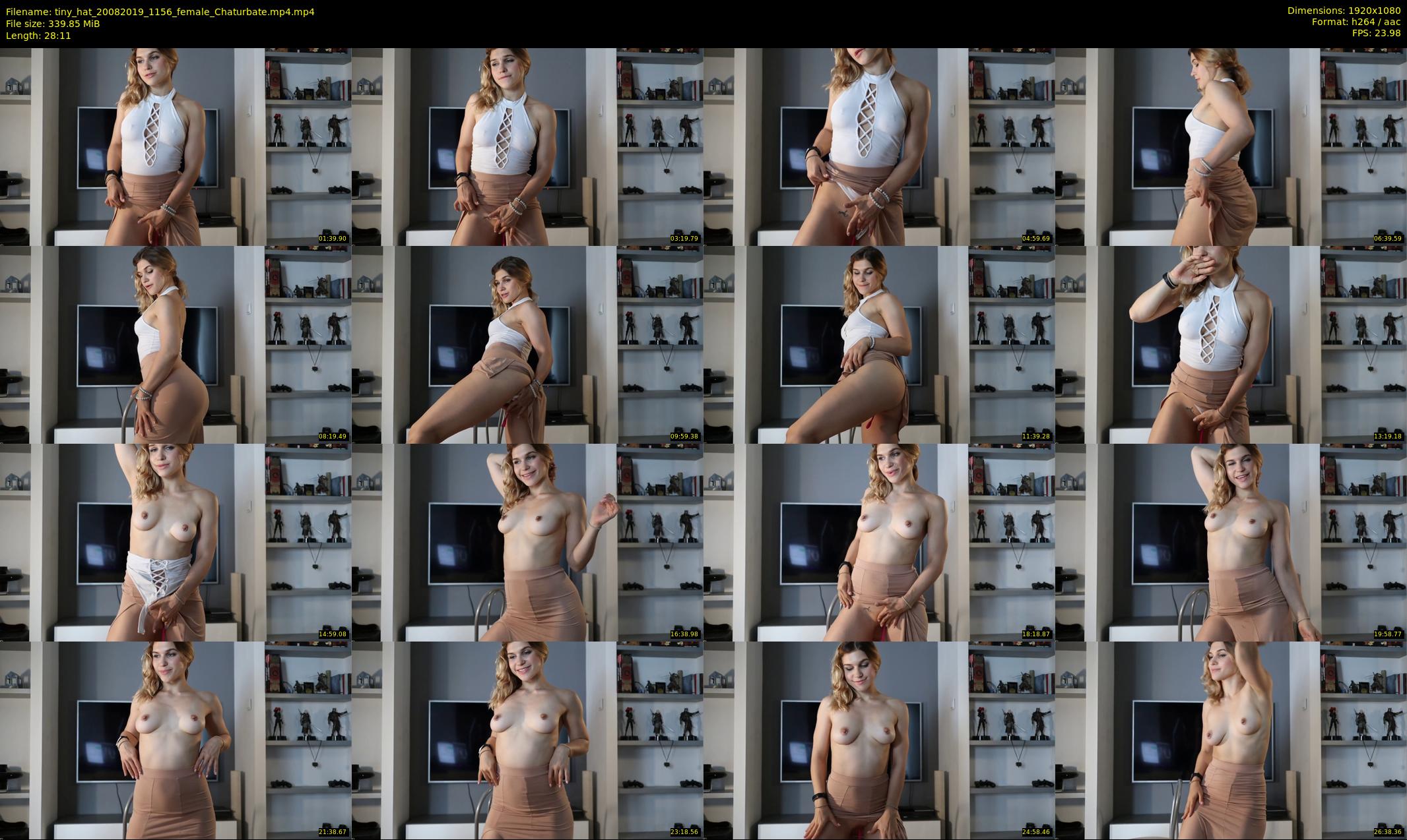 tiny_hat — 29 minute Chaturbate female cam show recording, 1080p, Aug 20, 2019