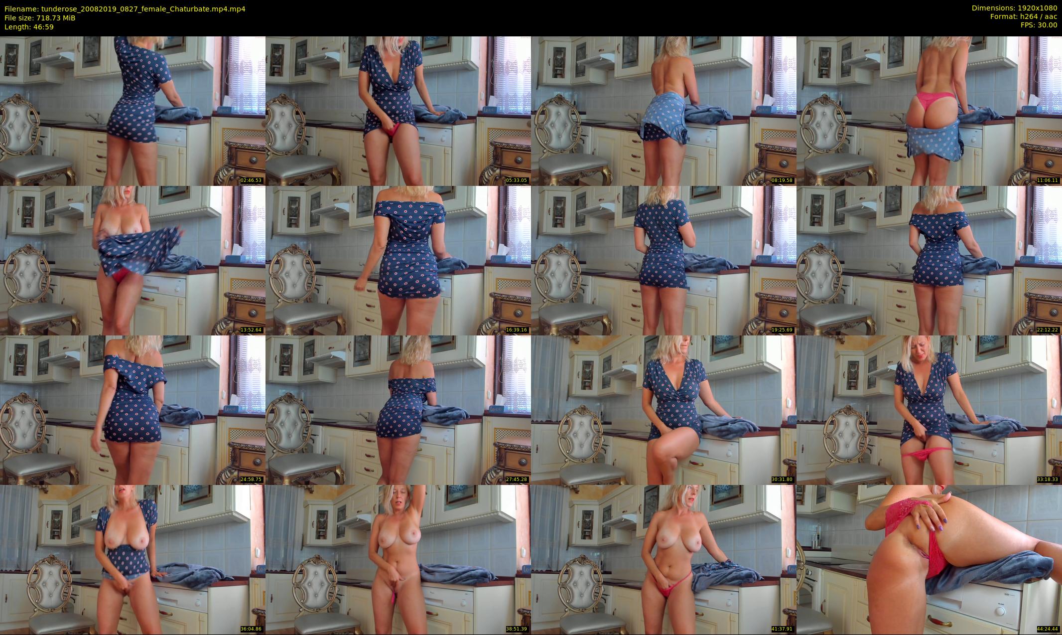 tunderose — 47 minute Chaturbate female cam show recording, 1080p, Aug 20, 2019