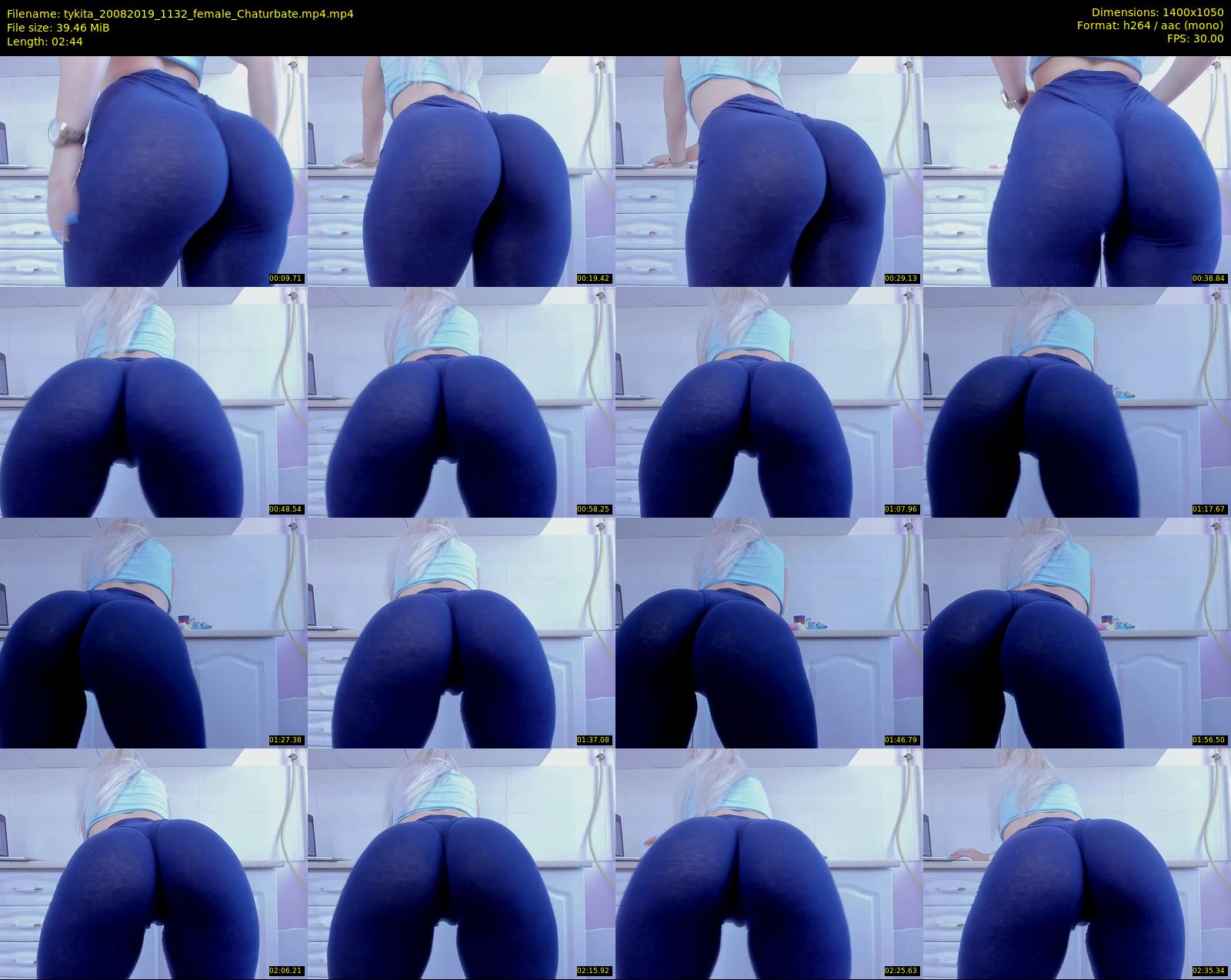tykita — 3 minute Chaturbate female cam show recording, 720p, Aug 20, 2019