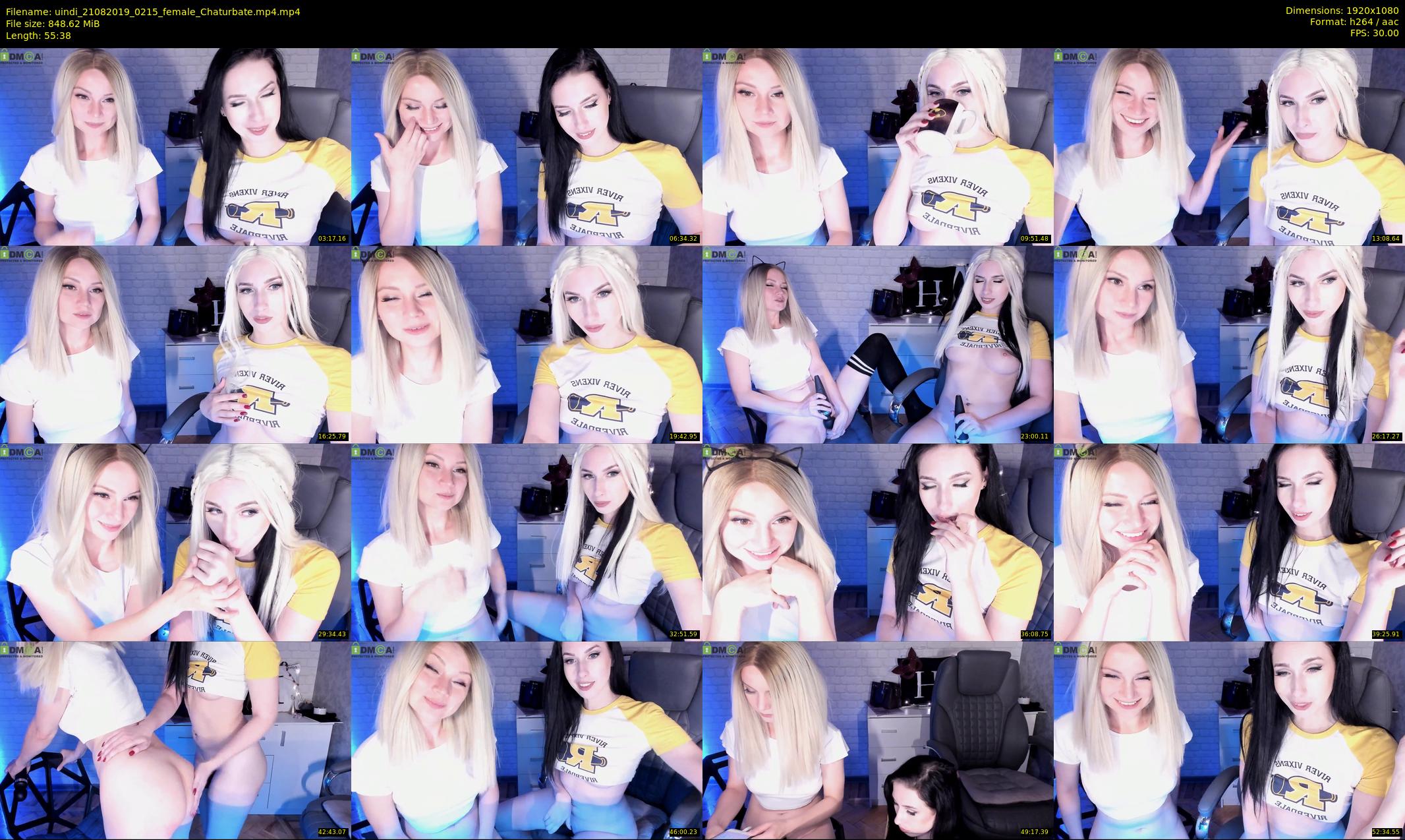 uindi — 56 minute Chaturbate female cam show recording, 1080p, Aug 21, 2019