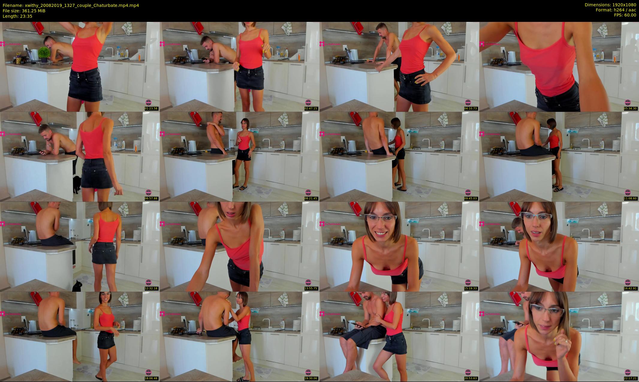 xwithy — 24 minute Chaturbate female cam show recording, 1080p, Aug 20, 2019