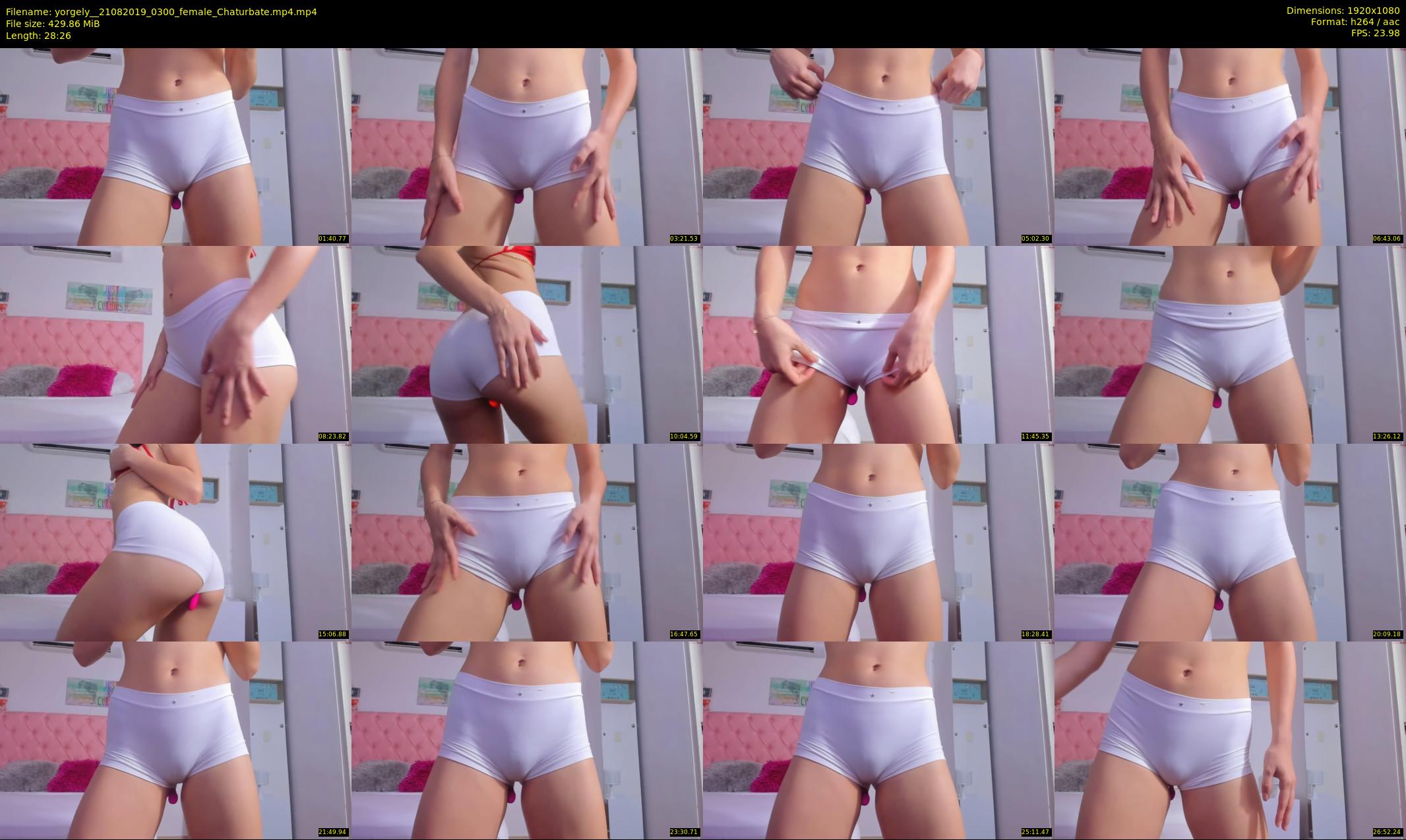 yorgely_ — 29 minute Chaturbate female cam show recording, 1080p, Aug 21, 2019
