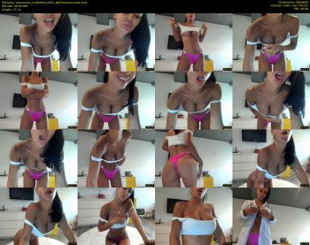 Alenaxoxo — 18 minute MyFreeCams cam show recording, 480p, Aug 21, 2019