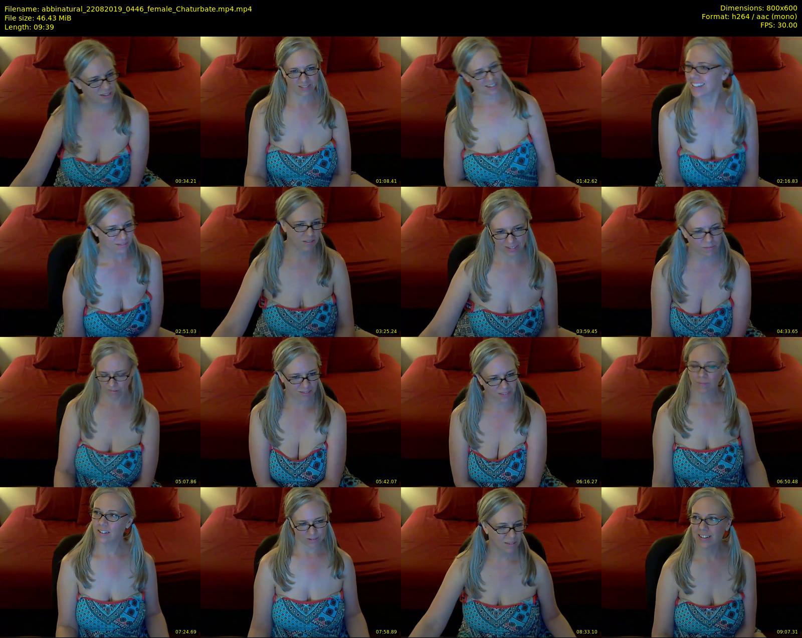 abbinatural — 10 minute Chaturbate female cam show recording, 480p, Aug 22, 2019