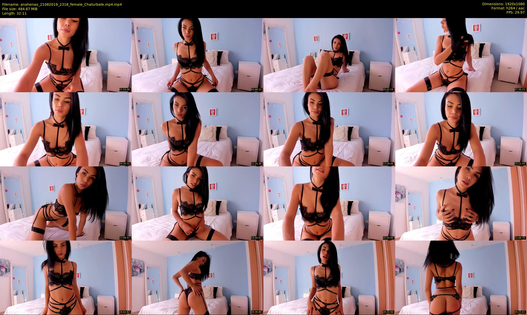 anahenao — 33 minute Chaturbate female cam show recording, 1080p, Aug 21, 2019