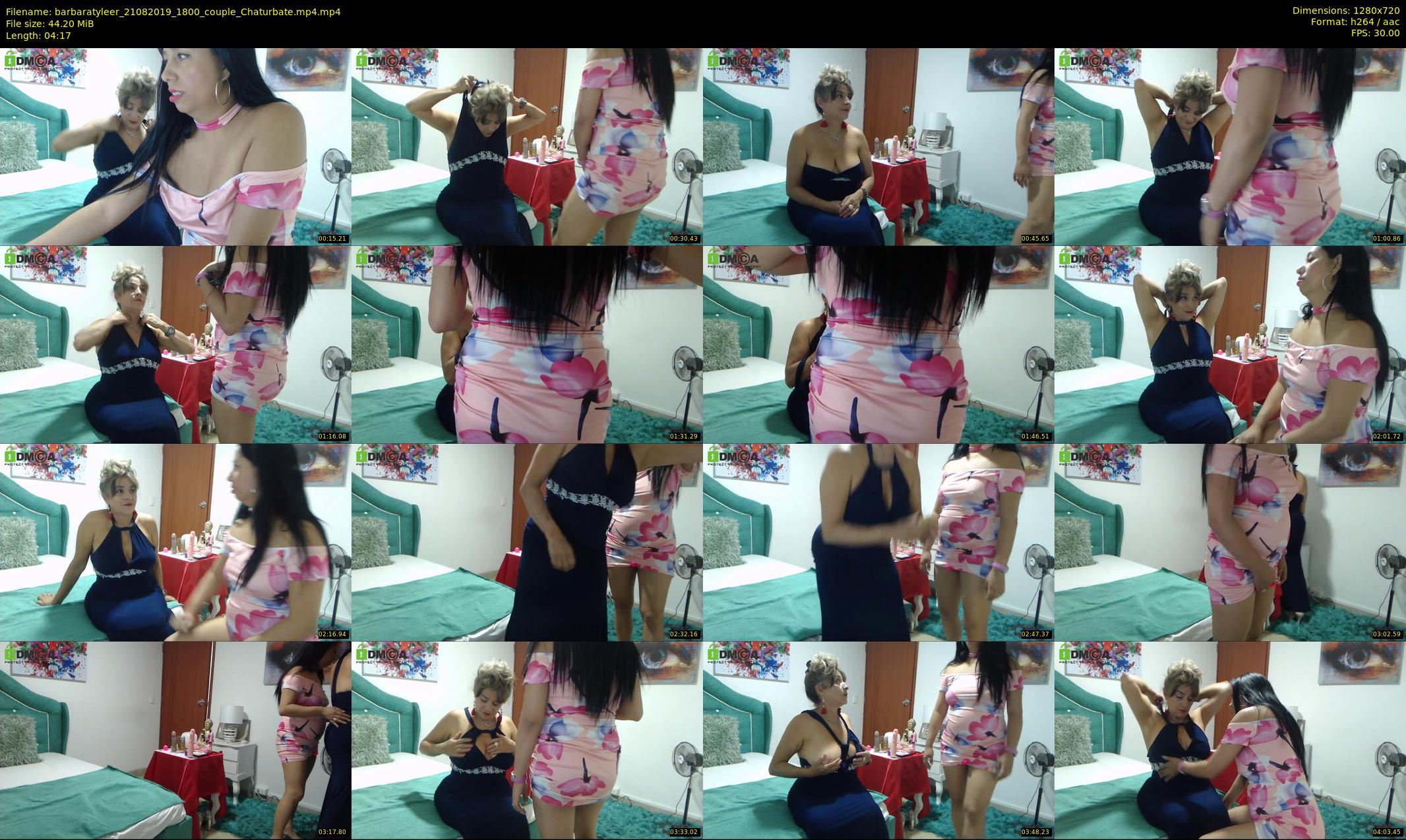 barbaratyleer — 5 minute Chaturbate couple cam show recording, 720p, Aug 21, 2019