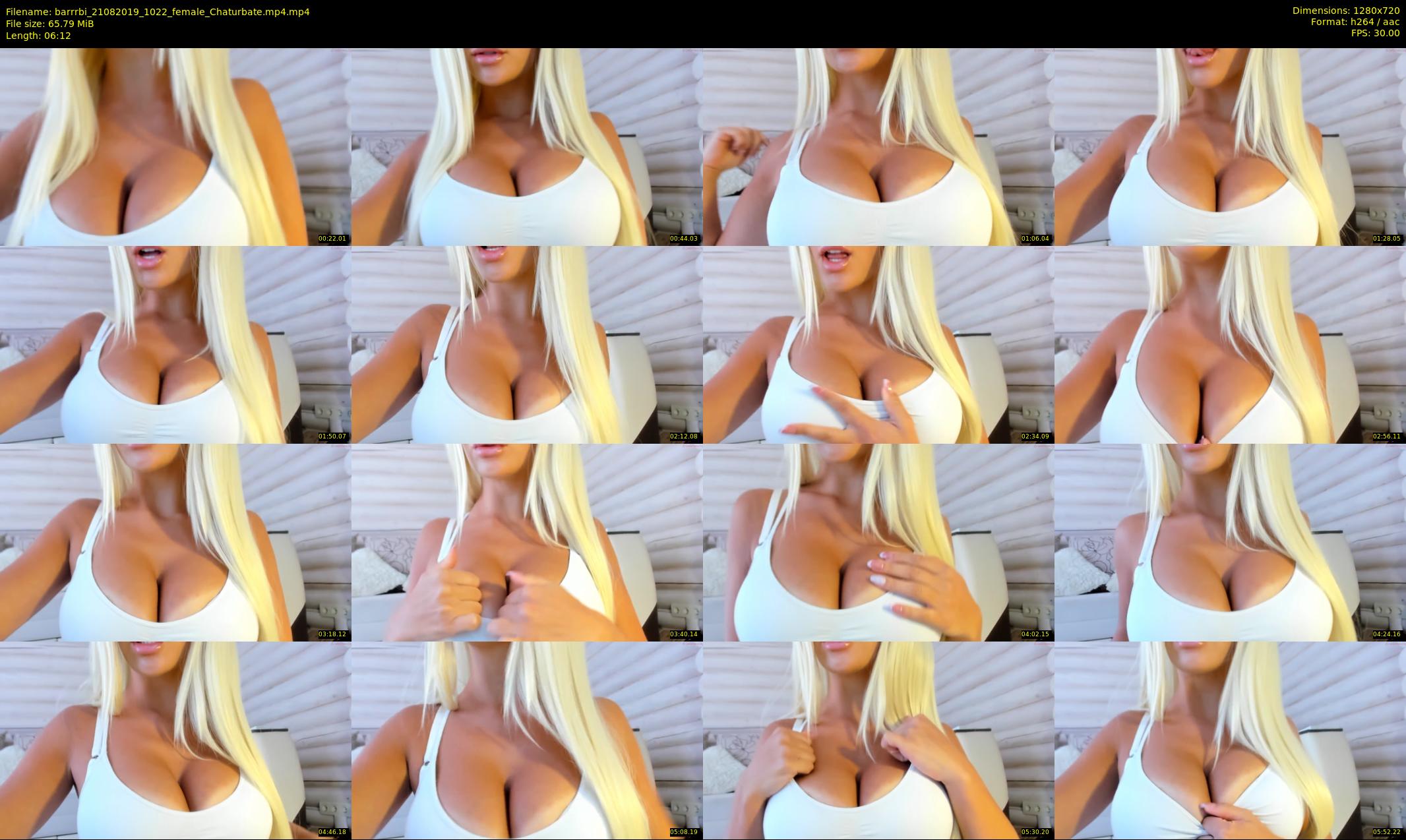 barrrbi — 7 minute Chaturbate female cam show recording, 720p, Aug 21, 2019