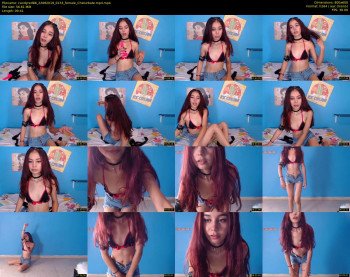candyred88 — 10 minute Chaturbate female cam show recording, 480p, Aug 22, 2019