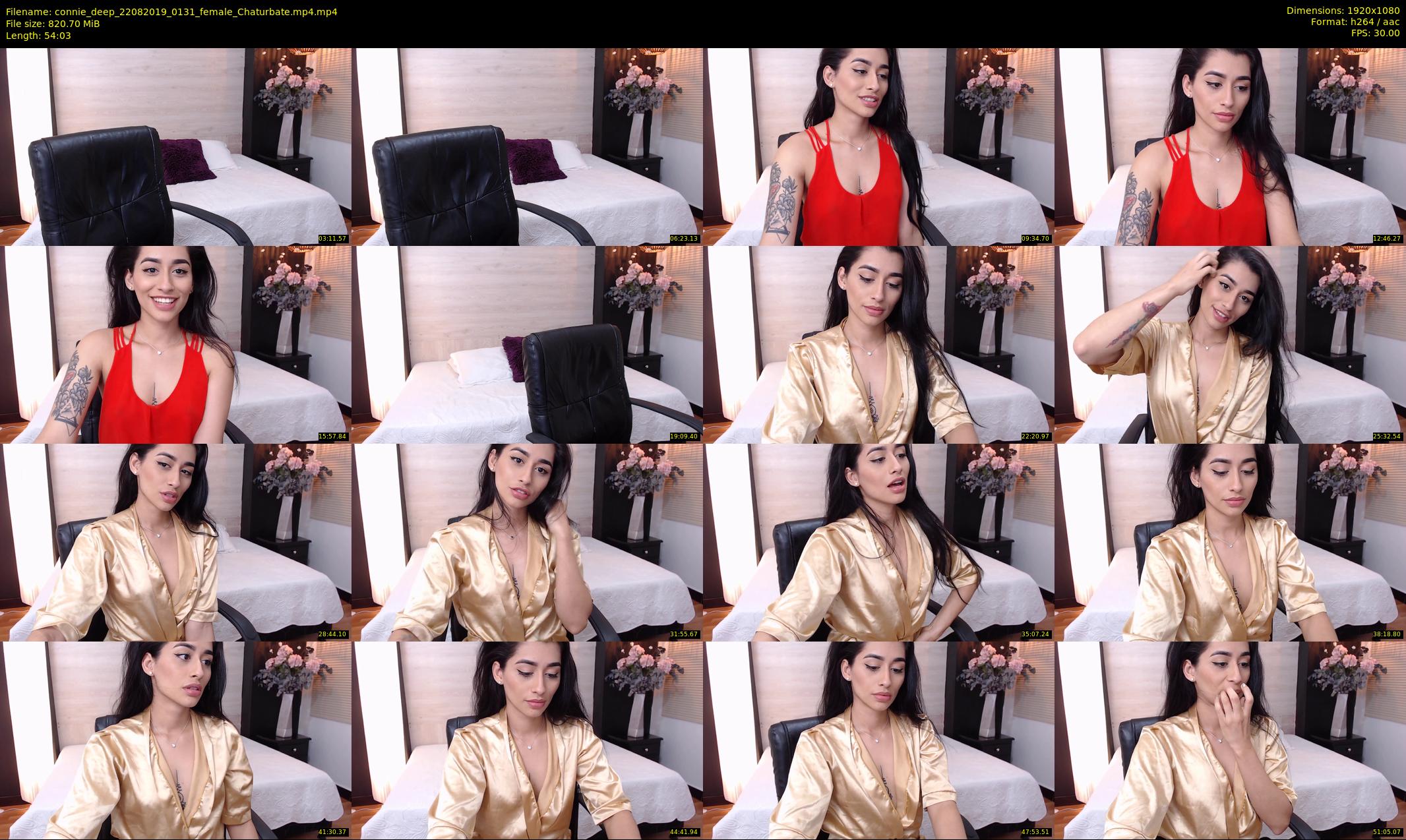 connie_deep — 55 minute Chaturbate female cam show recording, 1080p, Aug 22, 2019