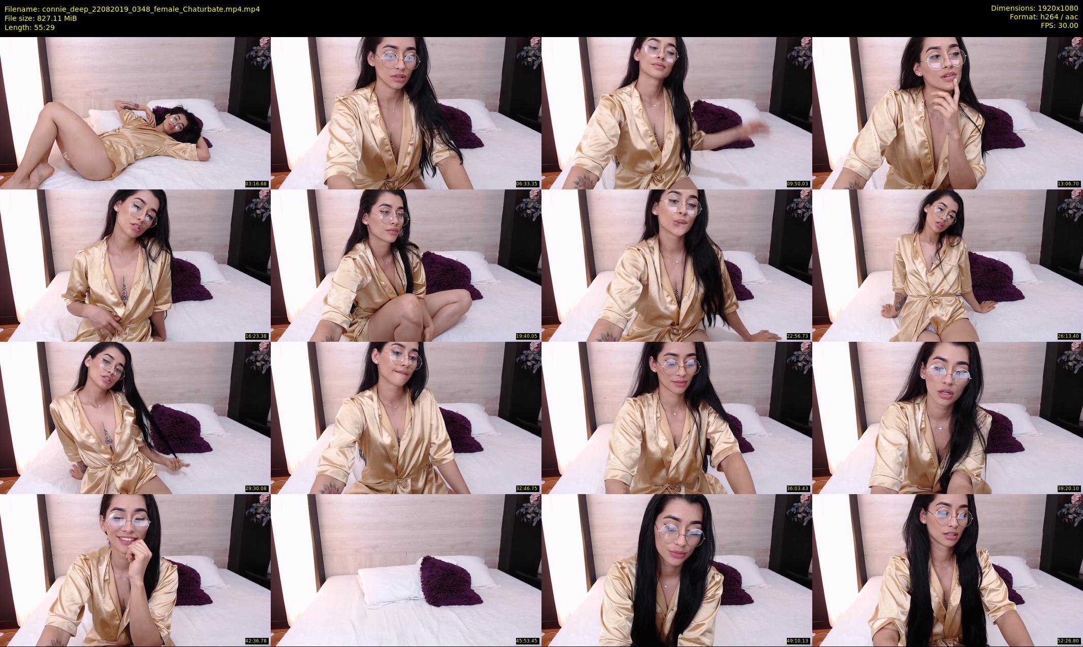 connie_deep — 56 minute Chaturbate female cam show recording, 1080p, Aug 22, 2019
