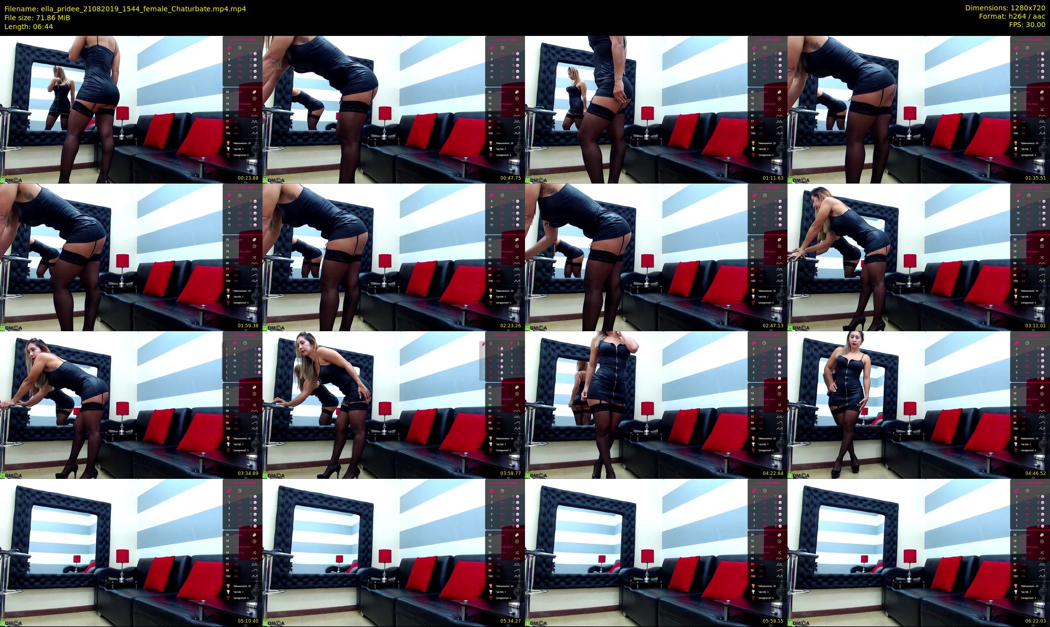 ella_pridee — 7 minute Chaturbate female cam show recording, 720p, Aug 21, 2019