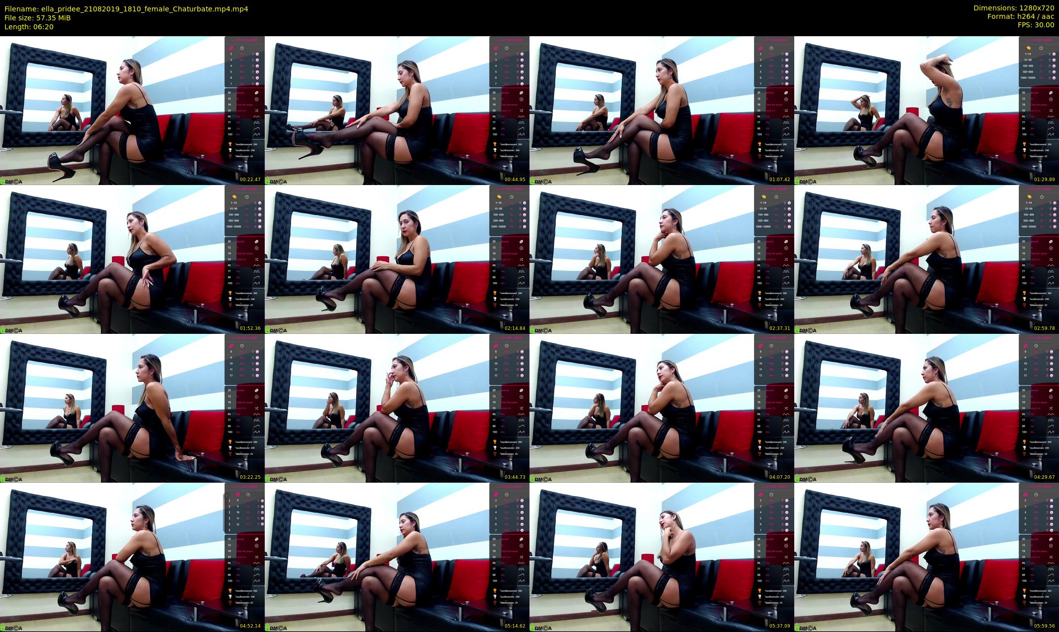 ella_pridee — 7 minute Chaturbate female cam show recording, 720p, Aug 21, 2019