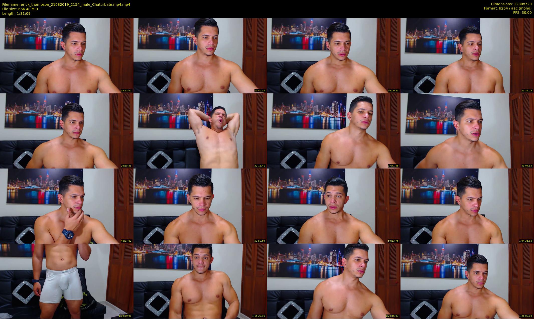 erick_thompson — 92 minute Chaturbate male cam show recording, 720p, Aug 21, 2019