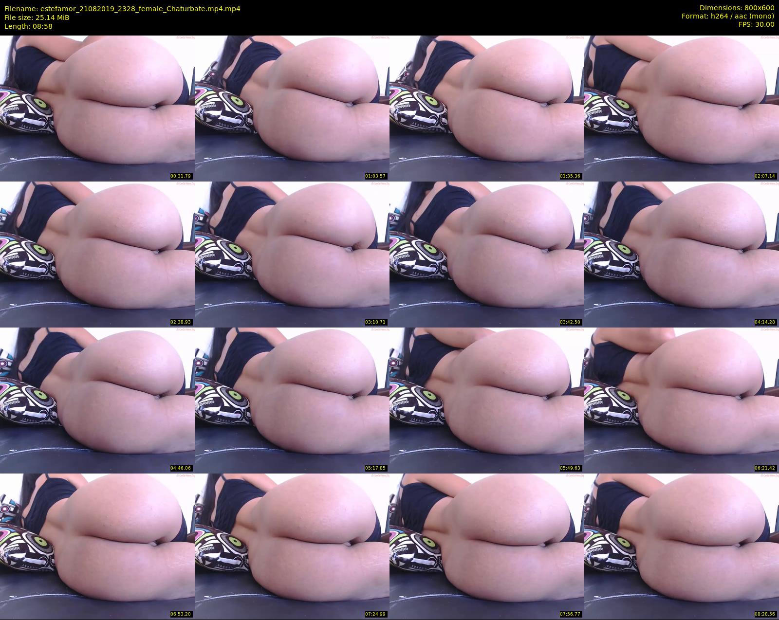 estefamor — 9 minute Chaturbate female cam show recording, 480p, Aug 21, 2019