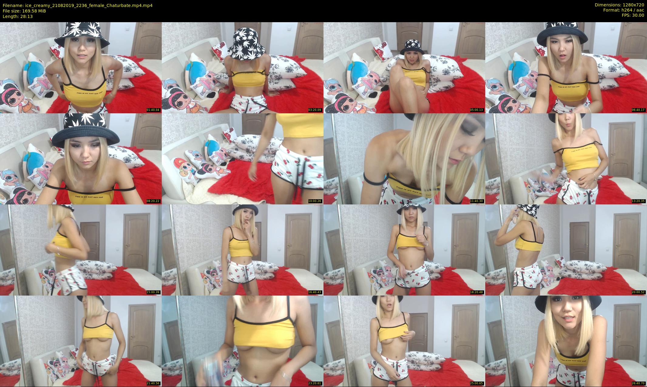 ice_creamy — 29 minute Chaturbate female cam show recording, 720p, Aug 21, 2019