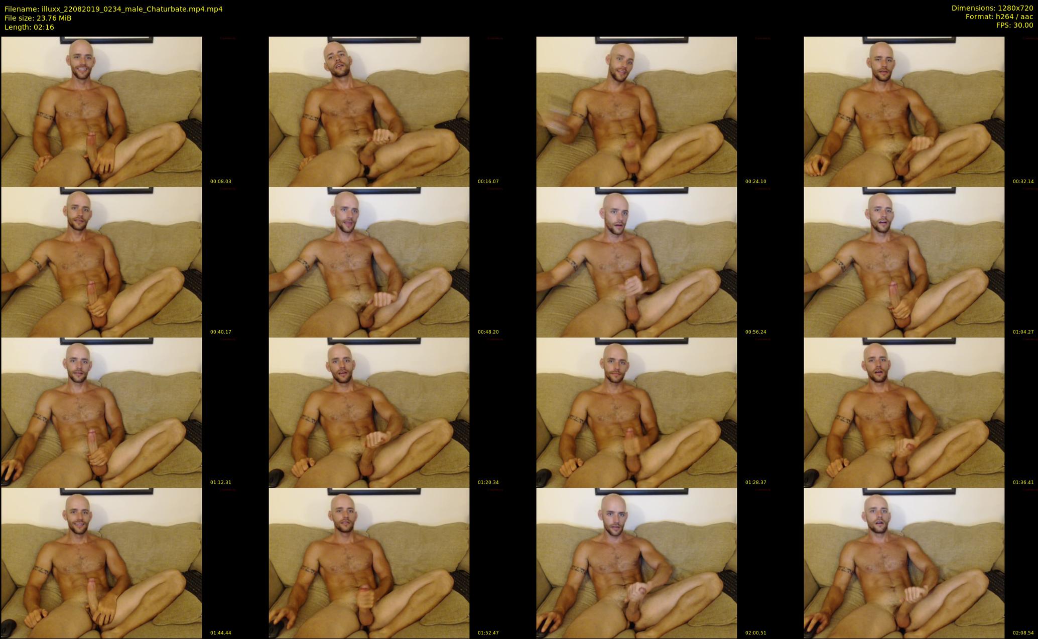 illuxx — 3 minute Chaturbate male cam show recording, 720p, Aug 22, 2019