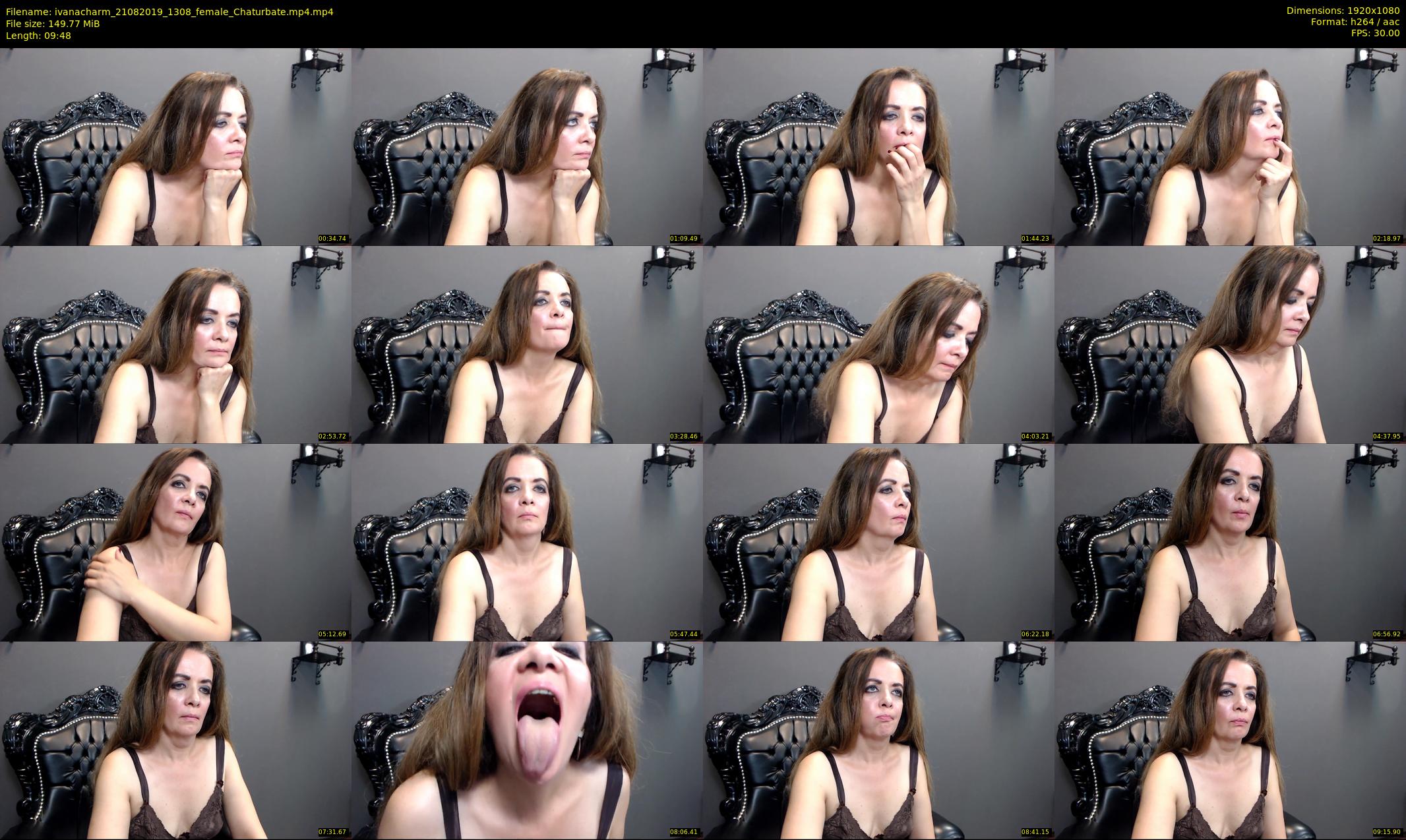 ivanacharm — 10 minute Chaturbate female cam show recording, 1080p, Aug 21, 2019