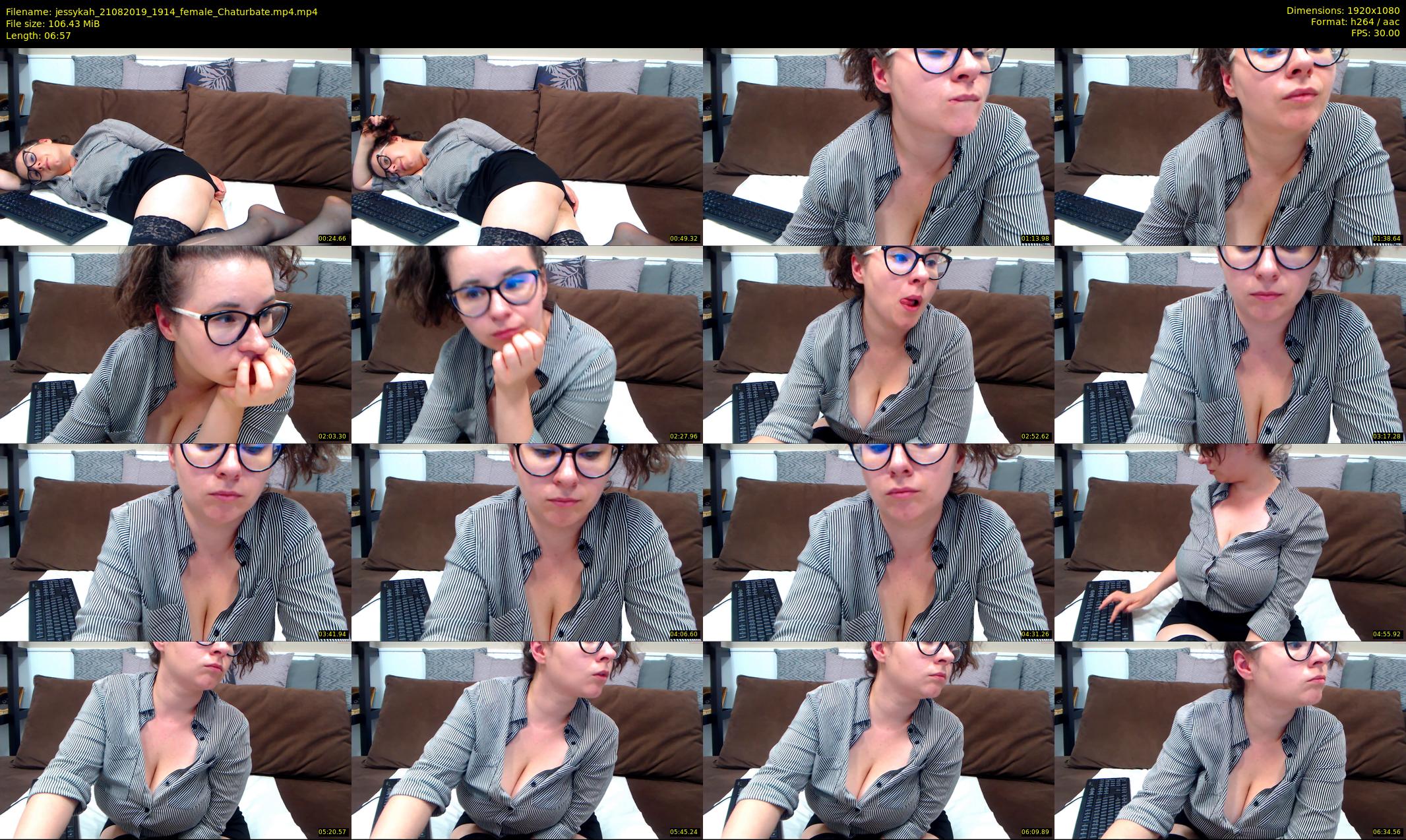 jessykah — 7 minute Chaturbate female cam show recording, 1080p, Aug 21, 2019