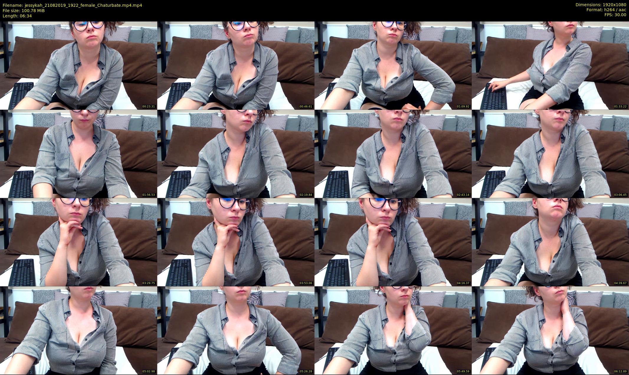 jessykah — 7 minute Chaturbate female cam show recording, 1080p, Aug 21, 2019