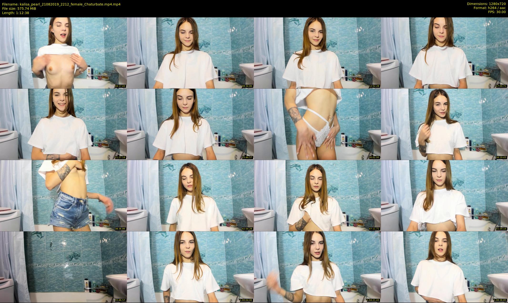 kalisa_pearl — 73 minute Chaturbate female cam show recording, 720p, Aug 21, 2019