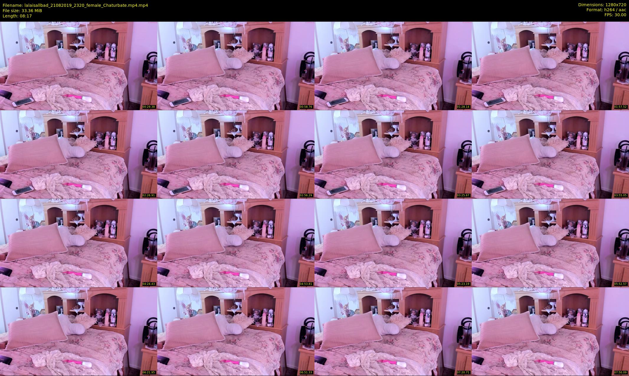 lalaisallbad — 9 minute Chaturbate female cam show recording, 720p, Aug 21, 2019